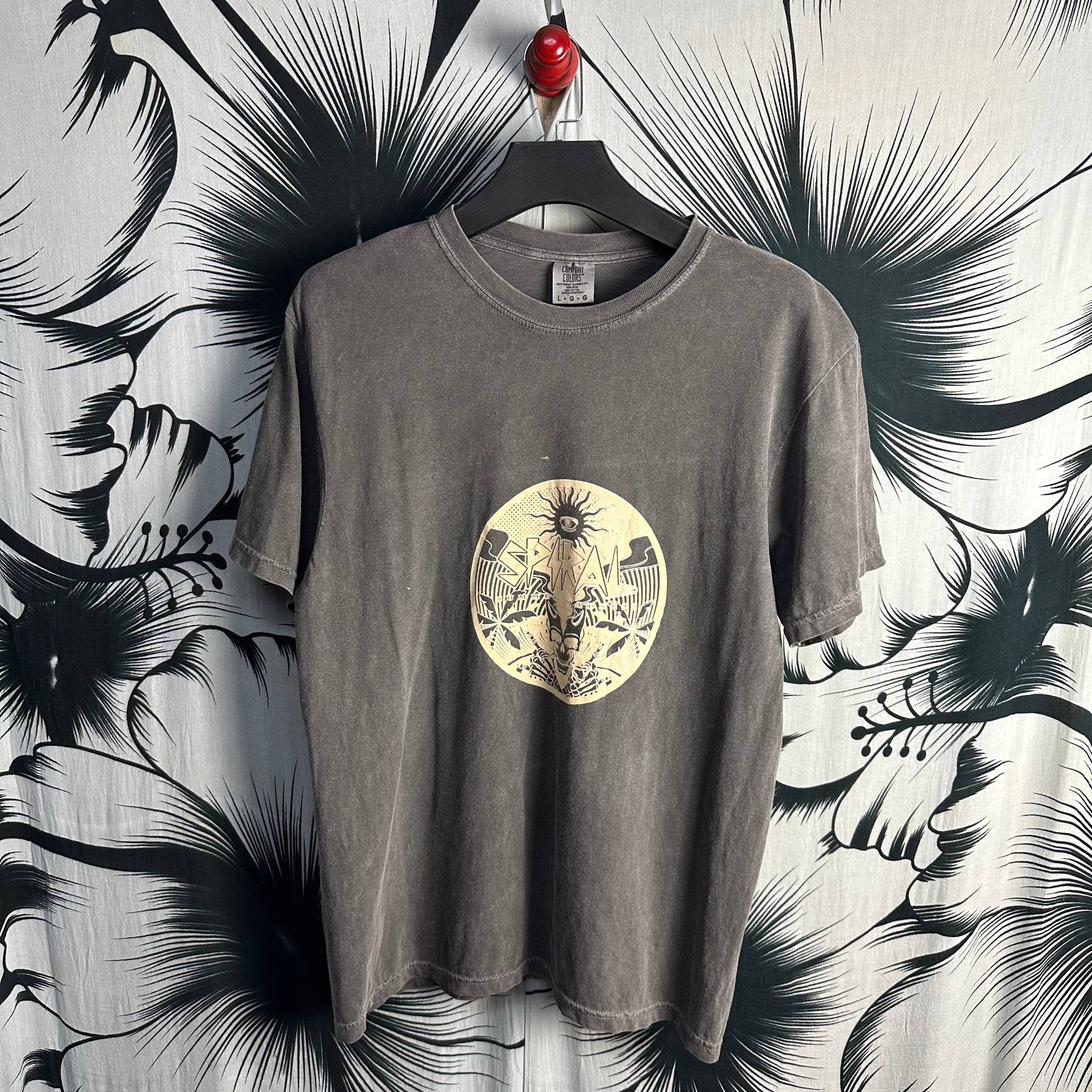 Vintage Vintage Element Art Charcoal Washed T-Shirt Size US L / EU 52-54 / 3 - 1 Thumbnail