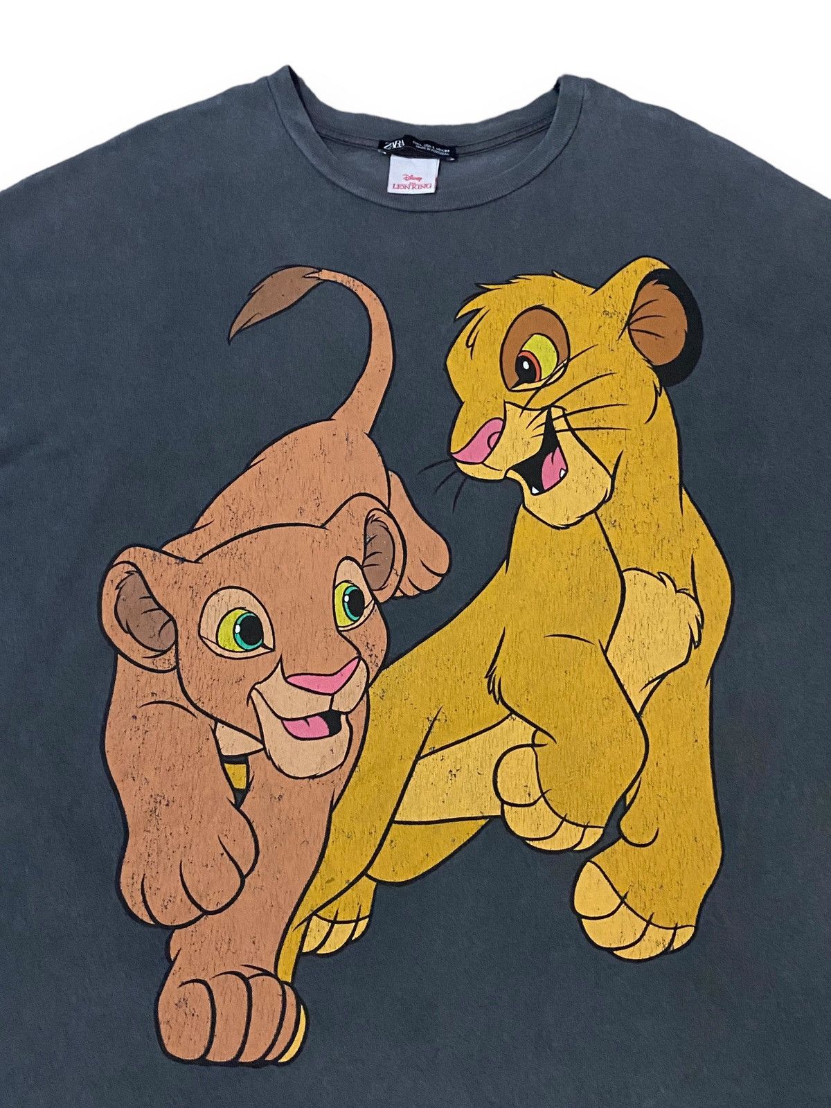 Disney × Zara ZARA X LION KING DISNEY YOUNG NALA & SARAFINA GRAPHIC TEE Size US XL / EU 56 / 4 - 5 Thumbnail