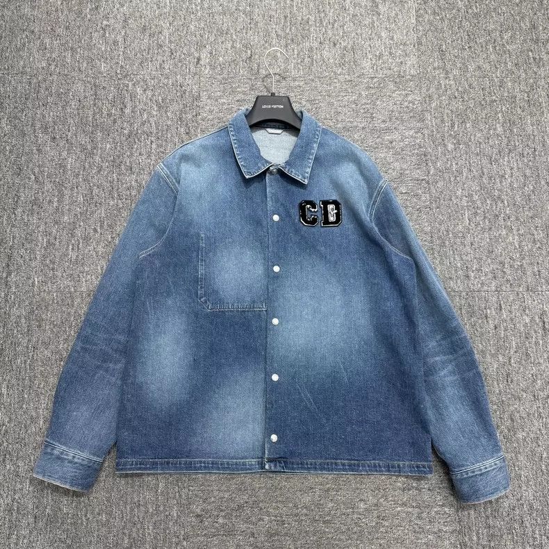 Dior Dior Fleece logo denim jacket 2505-Nextarrow Size US M / EU 48-50 / 2 - 1 Thumbnail