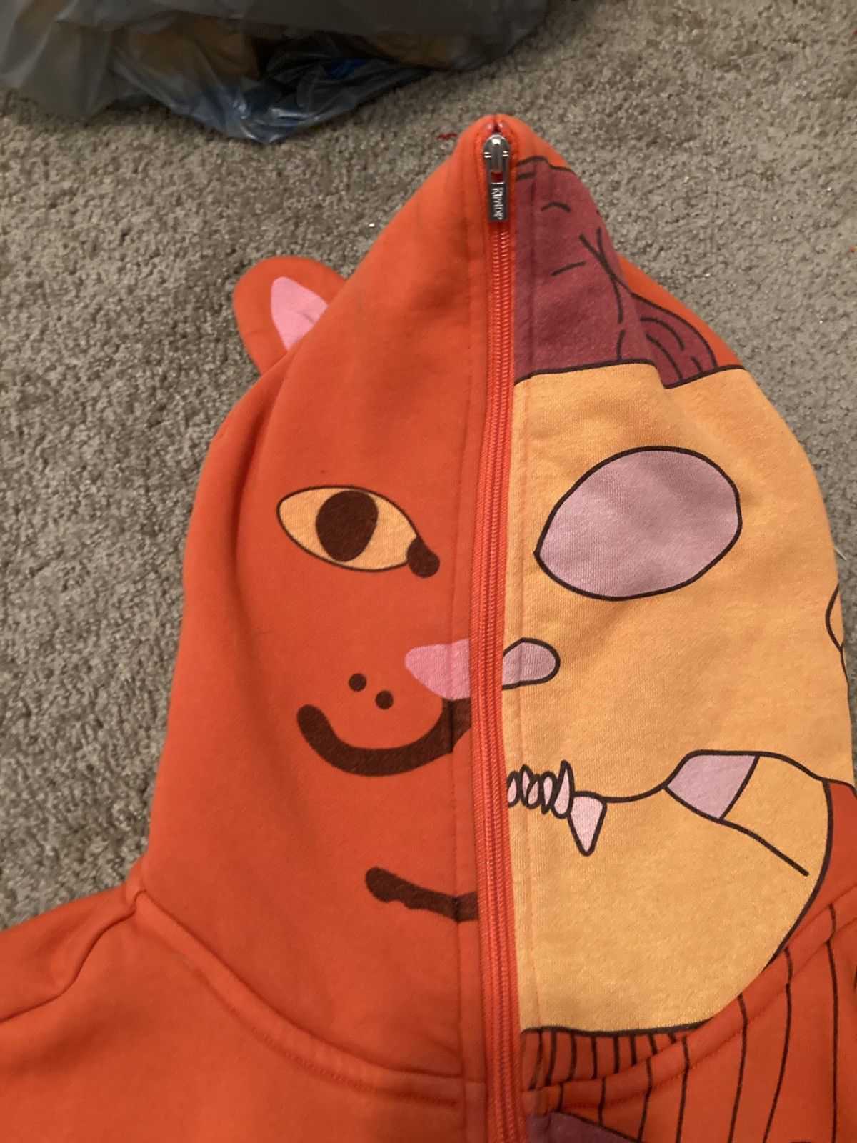 RIPNDIP Ripndip full zip devil anatomy hoodie Size US M / EU 48-50 / 2 - 2 Thumbnail