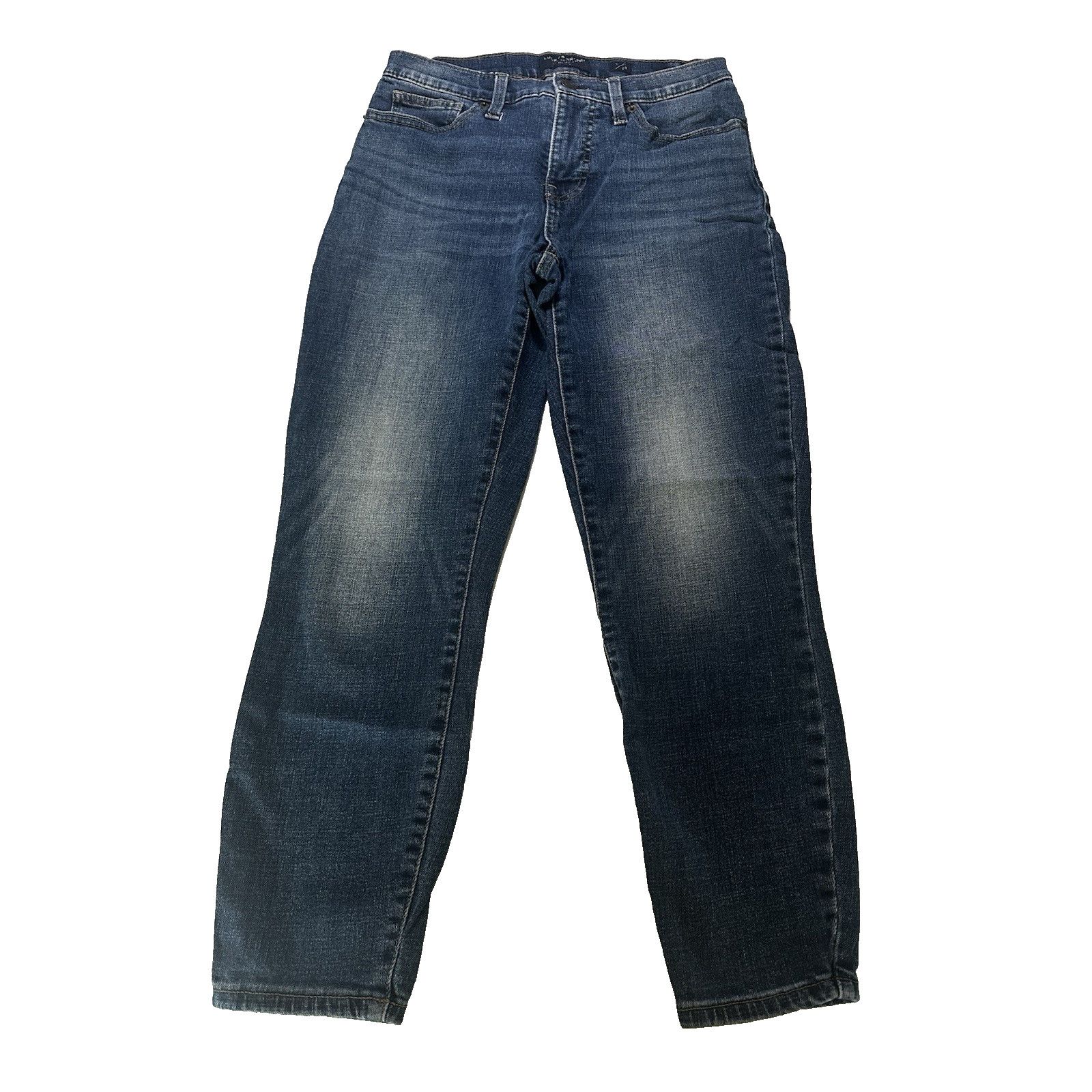 Lucky Brand Lucky Brand Jeans Mid Rise Crop AVA 6/28 Blue Streetwear Size 28" / US 6 / IT 42 - 1 Thumbnail