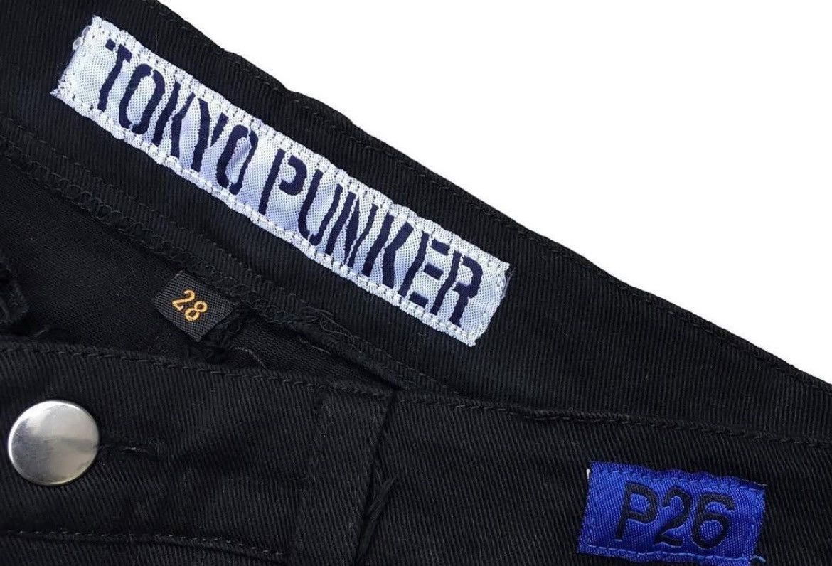 If Six Was Nine 2000s Archival Tokyo Punker Tactical Zip Jeans y2k style Size US 35 - 7 Thumbnail