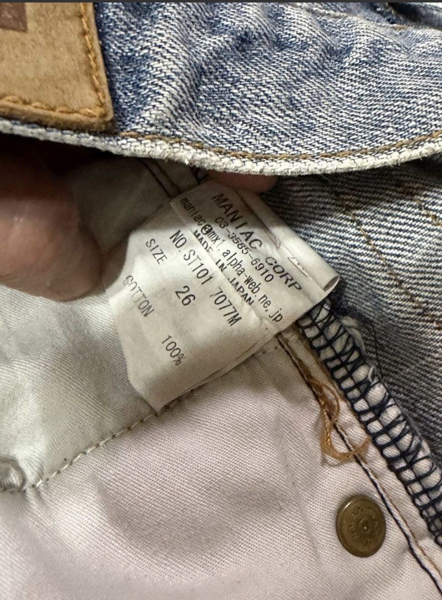 Le Grande Bleu (L.G.B.) L.G.B. lesther Skull 3/4 Denim Size US 32 / EU 48 - 7 Thumbnail