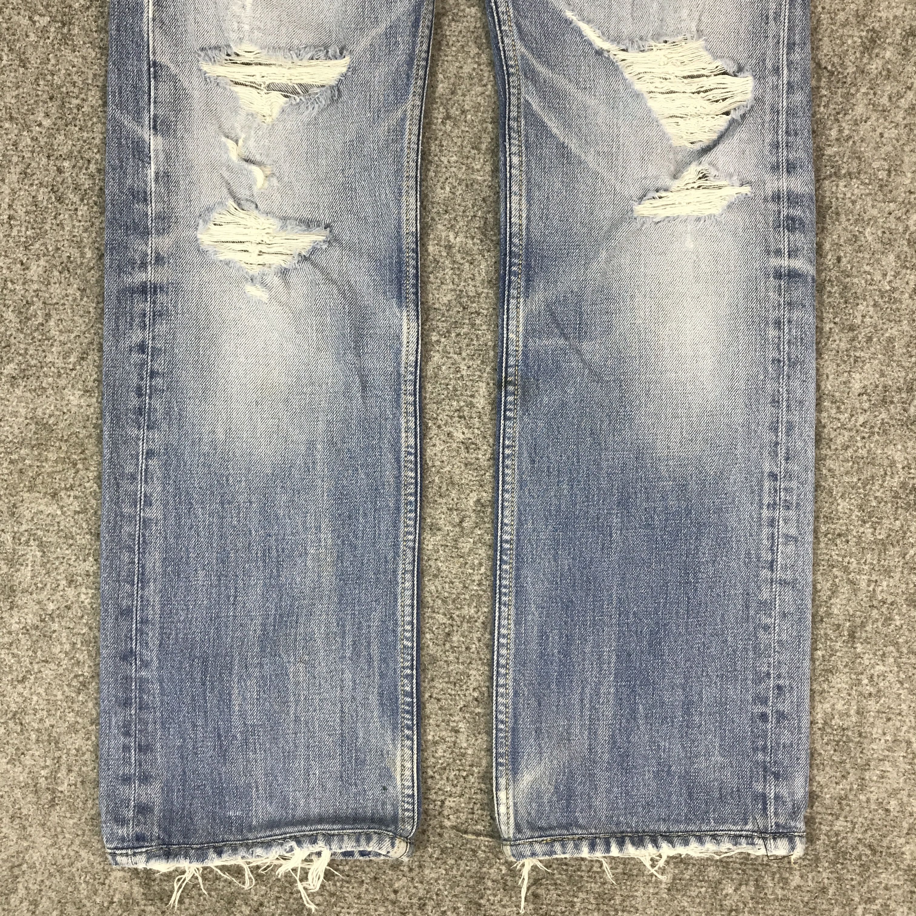 Diesel DIESEL INDUSTRIES DISTRESSED DENIM K54B16 Size US 29 - 3 Thumbnail