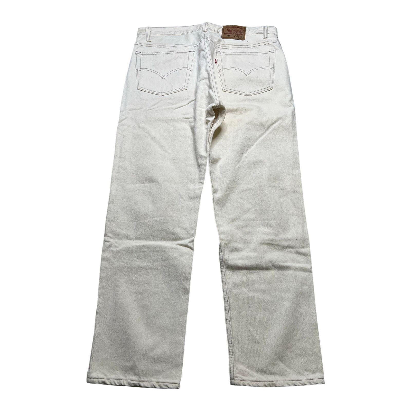 Levi's Levis 501 Vintage 90s USA XX Straight Leg 38x30 Act 36x30 Size US 38 / EU 54 - 1 Thumbnail
