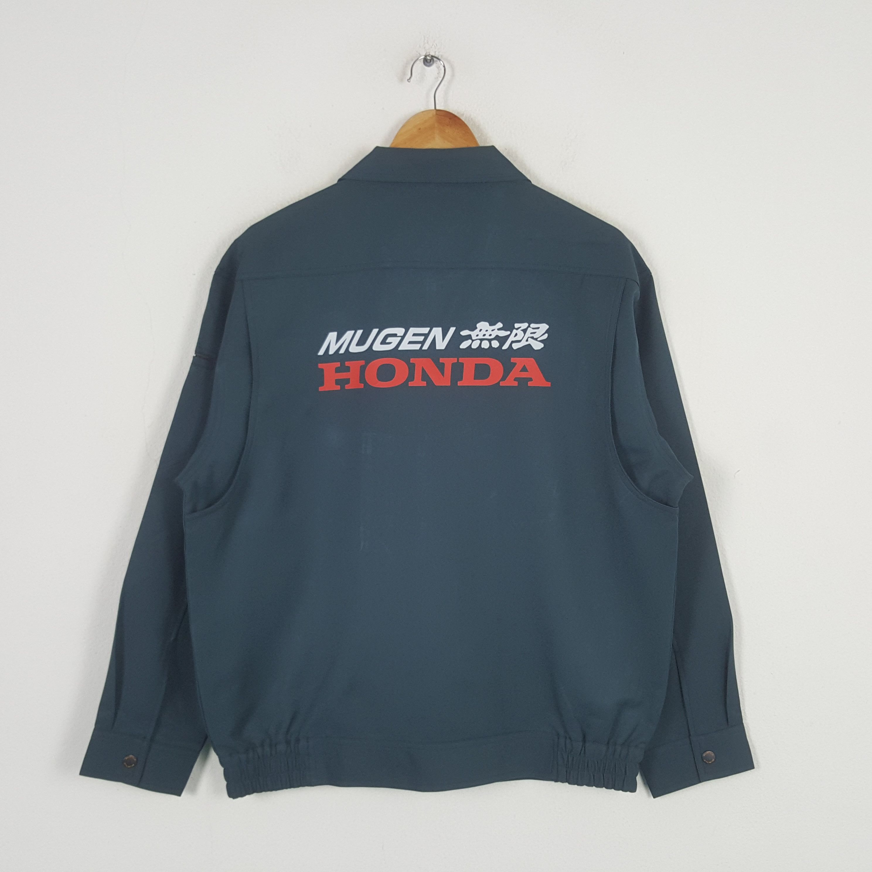 Honda × Vintage Vintage Mugen Honda Japanese Racing ChsyJacket C286N25 Size US L / EU 52-54 / 3 - 1 Thumbnail