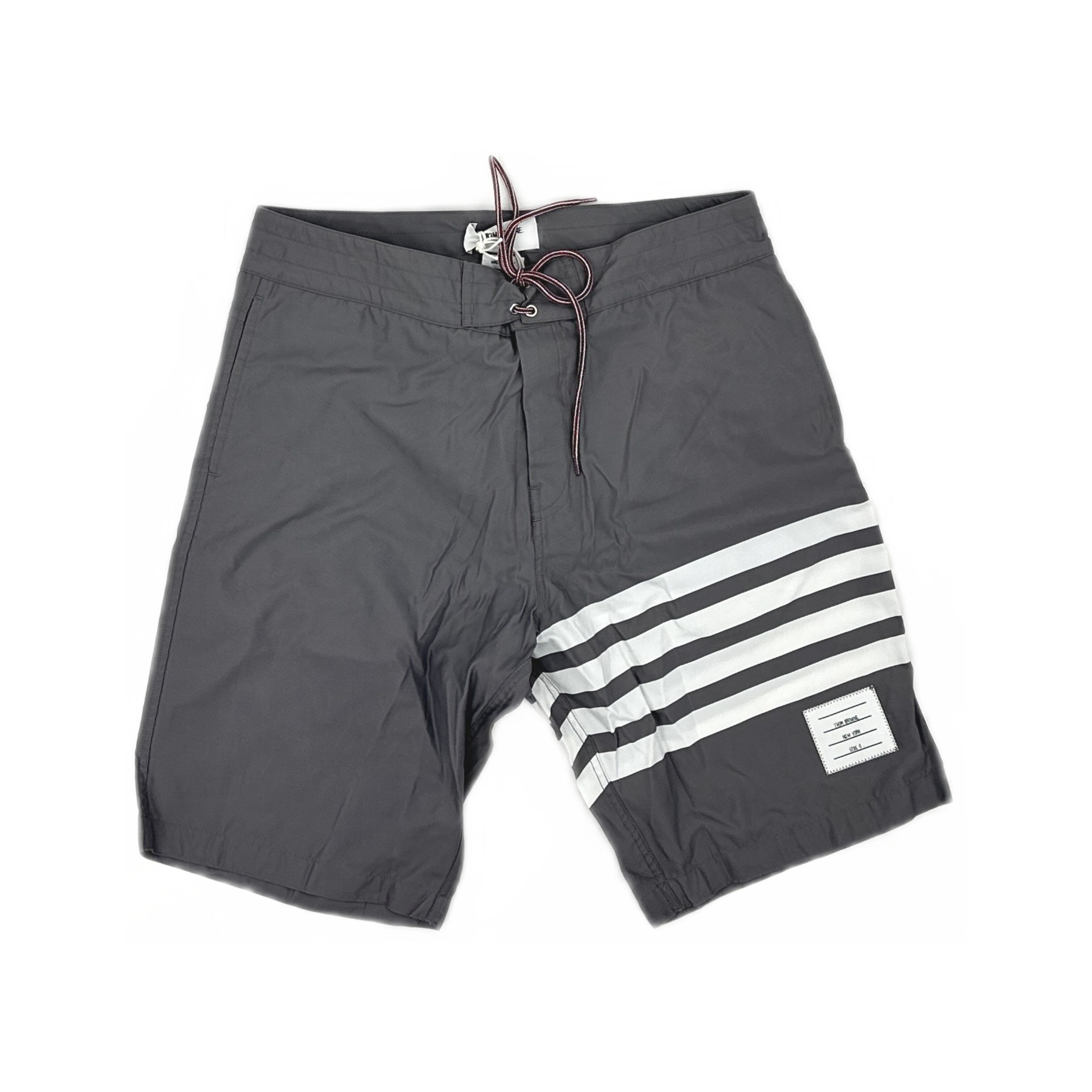 Thom Browne Thom Browne 4-Bar Stripe Swim Shorts Size 0 Size US 28 / EU 44 - 1 Thumbnail