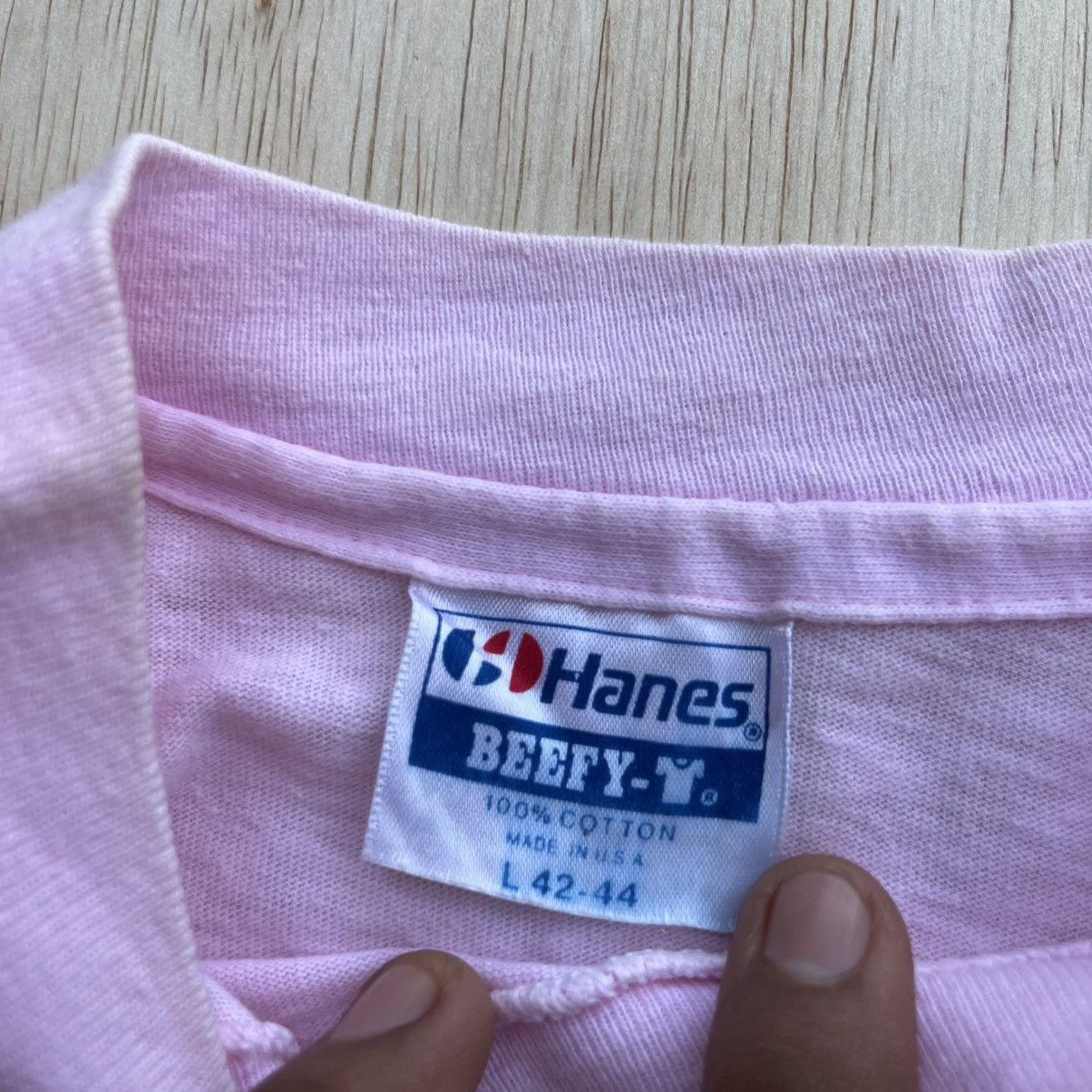 Hanes VINTAGE HAWAIIAN BEACH TEE GUAM HANES 90s Size US L / EU 52-54 / 3 - 3 Thumbnail