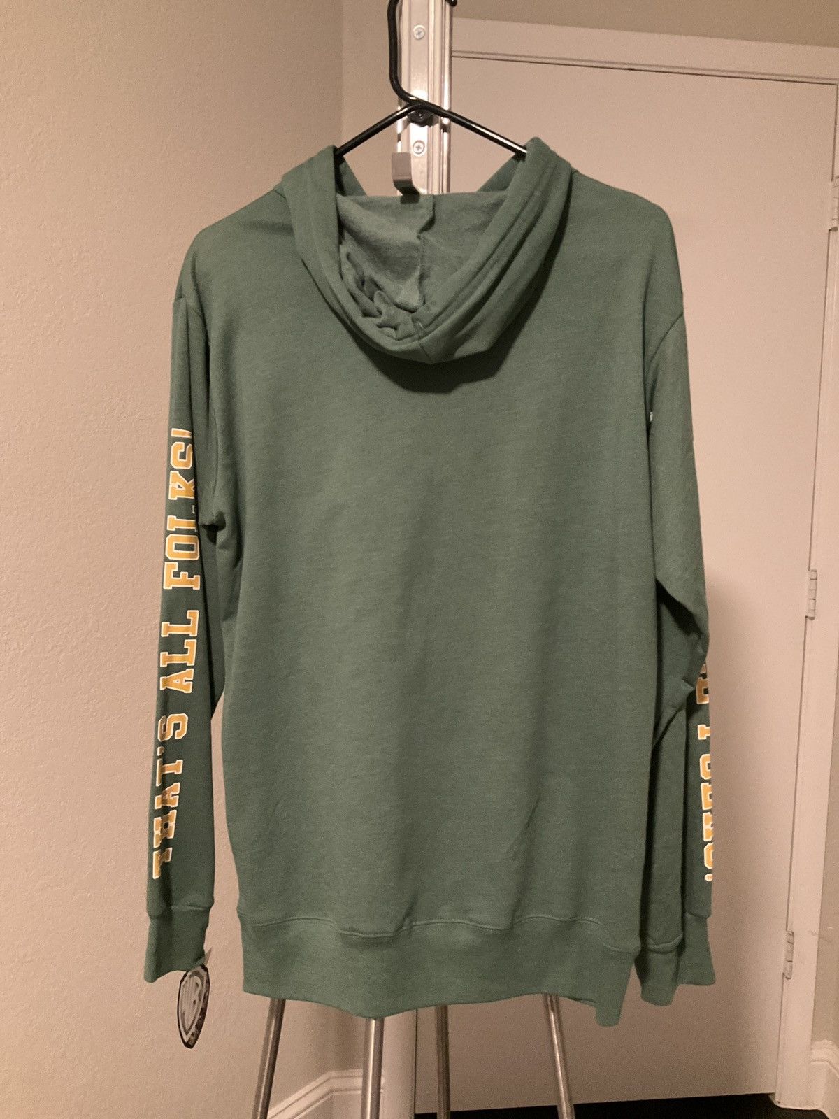 Cartoon Network × Vintage × Warner Bros Warner Bros Looney Tunes Green Hoodie Sweatshirt Size US S / EU 44-46 / 1 - 2 Thumbnail
