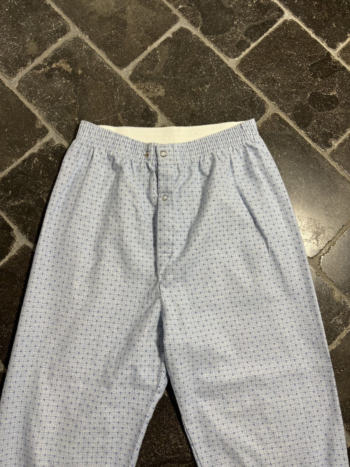 Vintage Vintage PJs 90s Cotton Matching Two Piece Set Sleep Shirt 90 Size US 28 / EU 44 - 15 Thumbnail