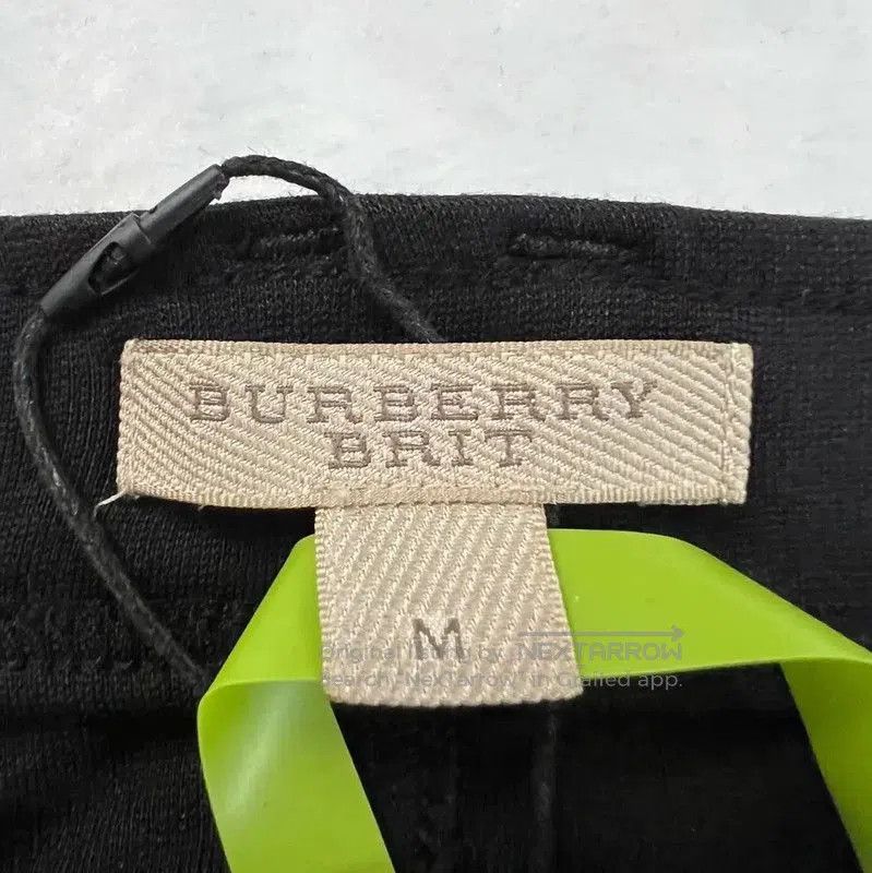 Burberry Burberry Summer Black Cotton Casual Pants. Size 24" / US 00 / IT 34 - 3 Thumbnail