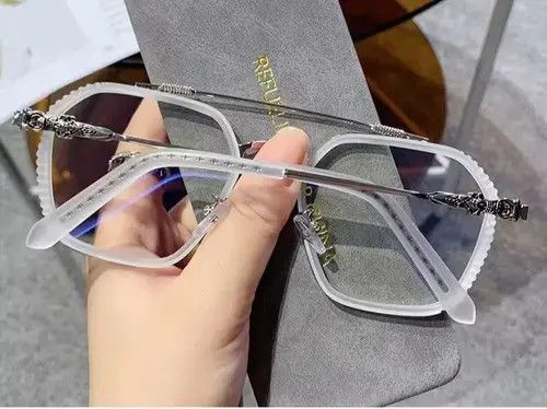 Electric Visual × Japanese Brand Blue Light Blocking Square Sunglasses Size ONE SIZE - 2 Thumbnail
