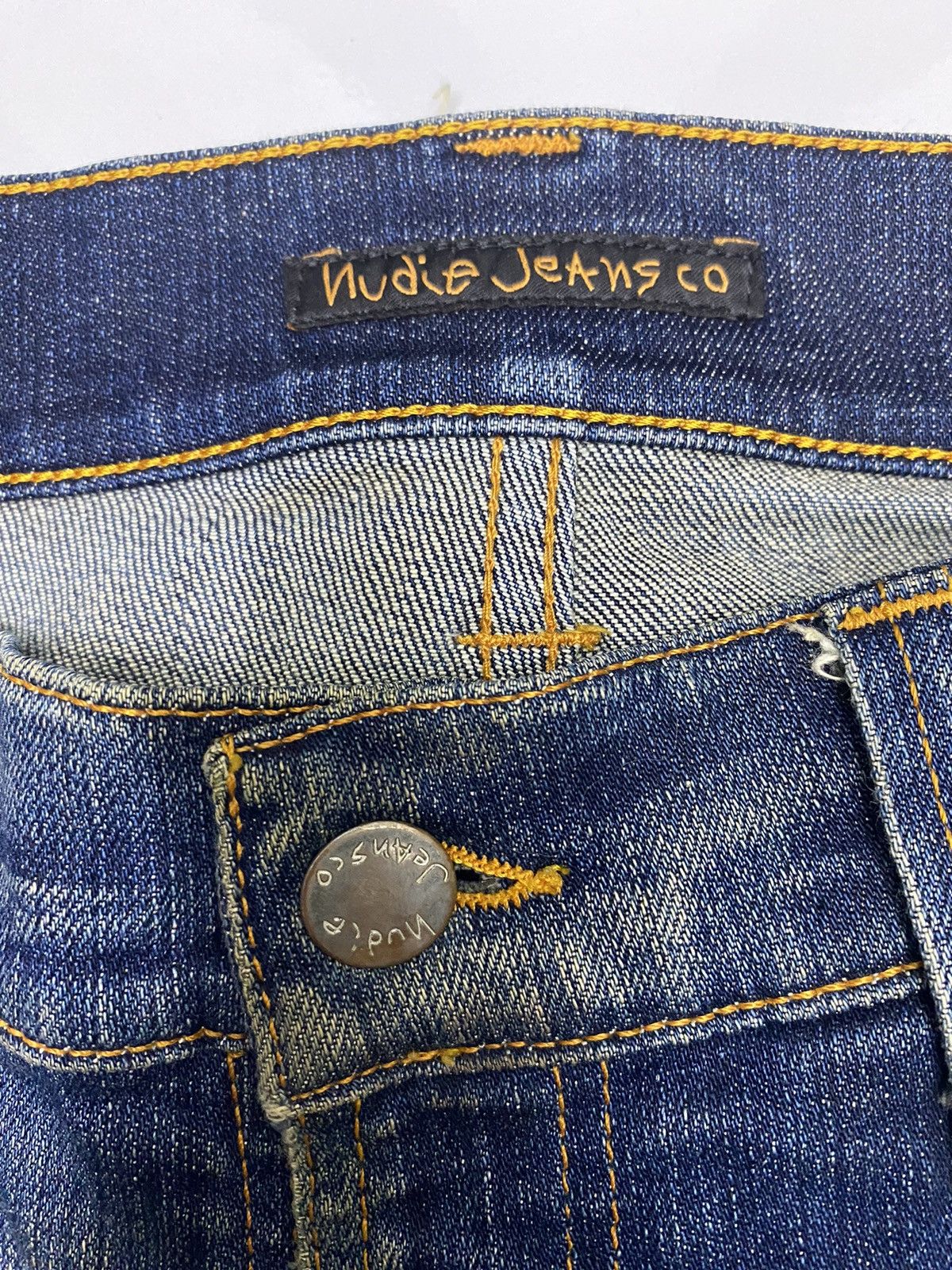 Nudie Jeans NUDIE JEANS DISTRESSED DENIM SLIM SKINNY FIT JEANS Size US 31 - 6 Thumbnail