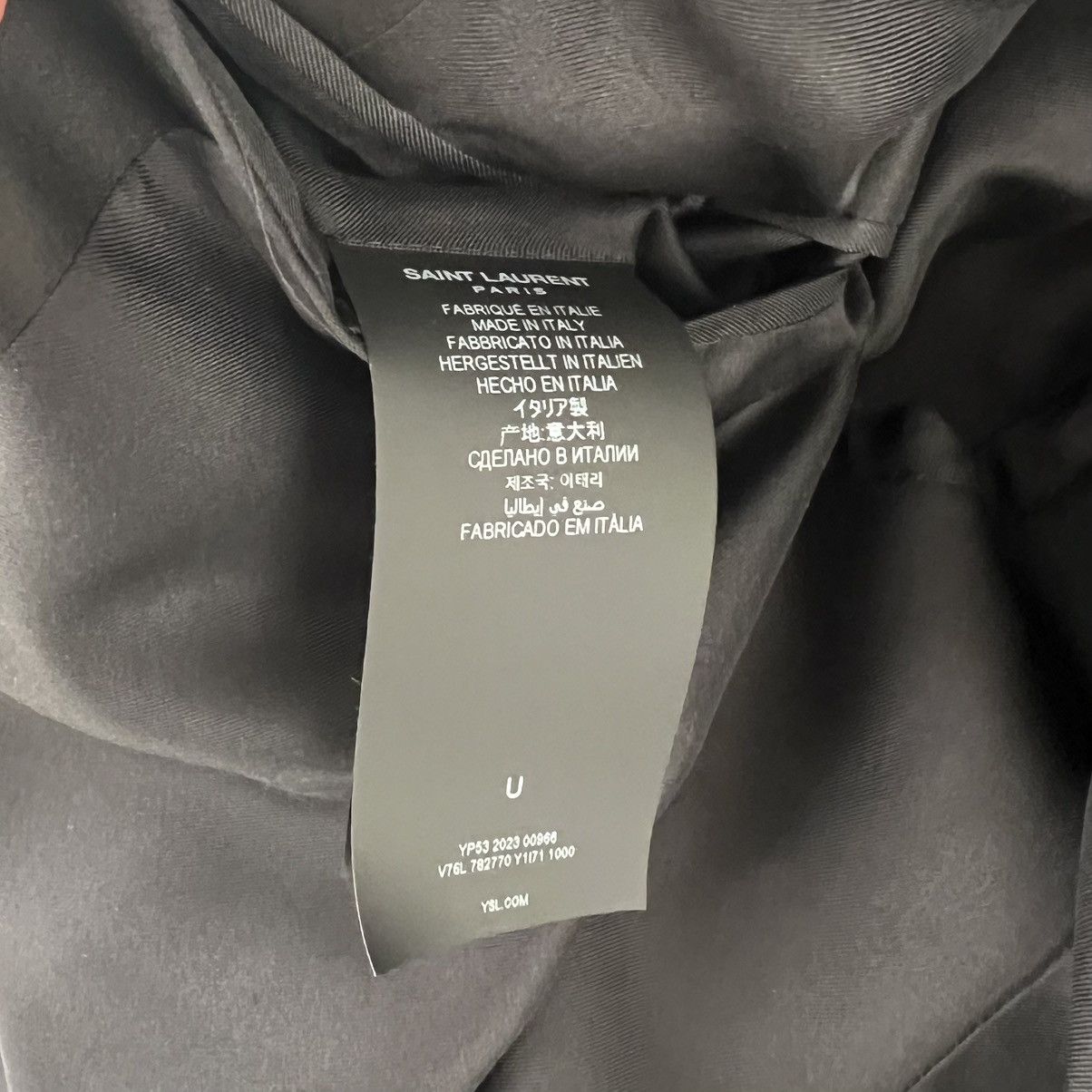 Saint Laurent Paris Saint Laurent Padded Blazer Size US L / EU 52-54 / 3 - 4 Thumbnail
