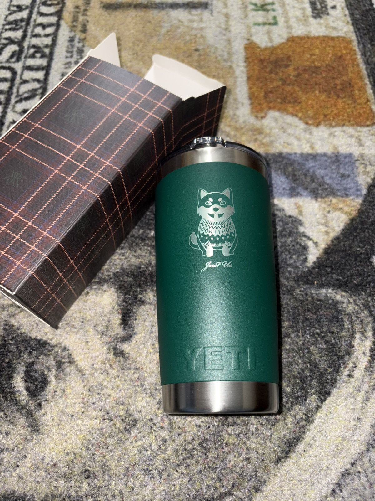 Kith Kith Kithmas Yeti Rambler 20 Oz Tumbler Size ONE SIZE - 1 Thumbnail