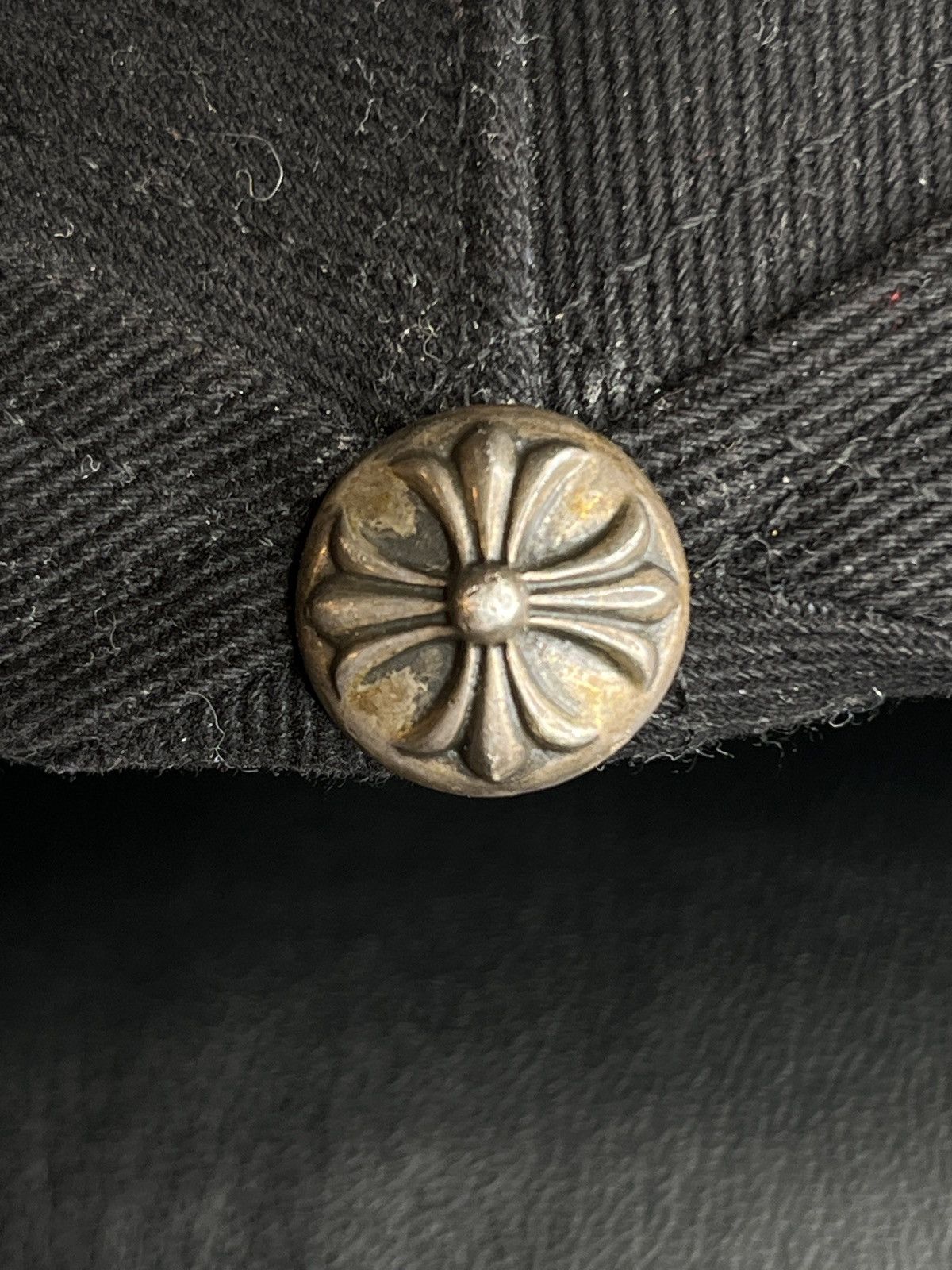 Chrome Hearts Chrome Heart Dagger Denim Hat Size ONE SIZE - 5 Thumbnail