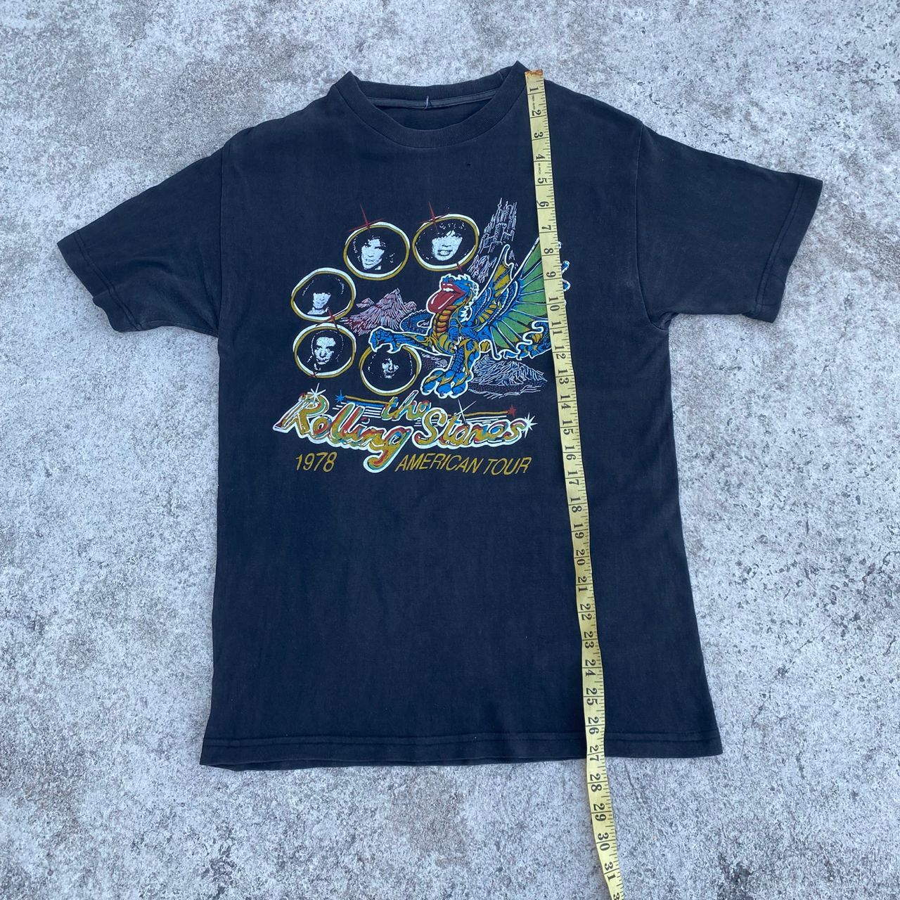 Band Tees Vintage The Rolling Stones 1978 American Tour Tshirt Size US S / EU 44-46 / 1 - 6 Thumbnail
