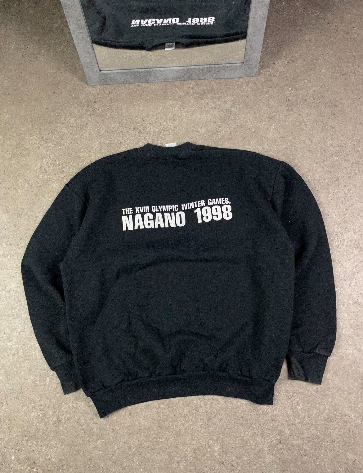 Mizuno × Sports Specialties × Vintage Vintage 1998 Nagano Olympics Winter Games Sweatshirts Size US L / EU 52-54 / 3 - 5 Thumbnail