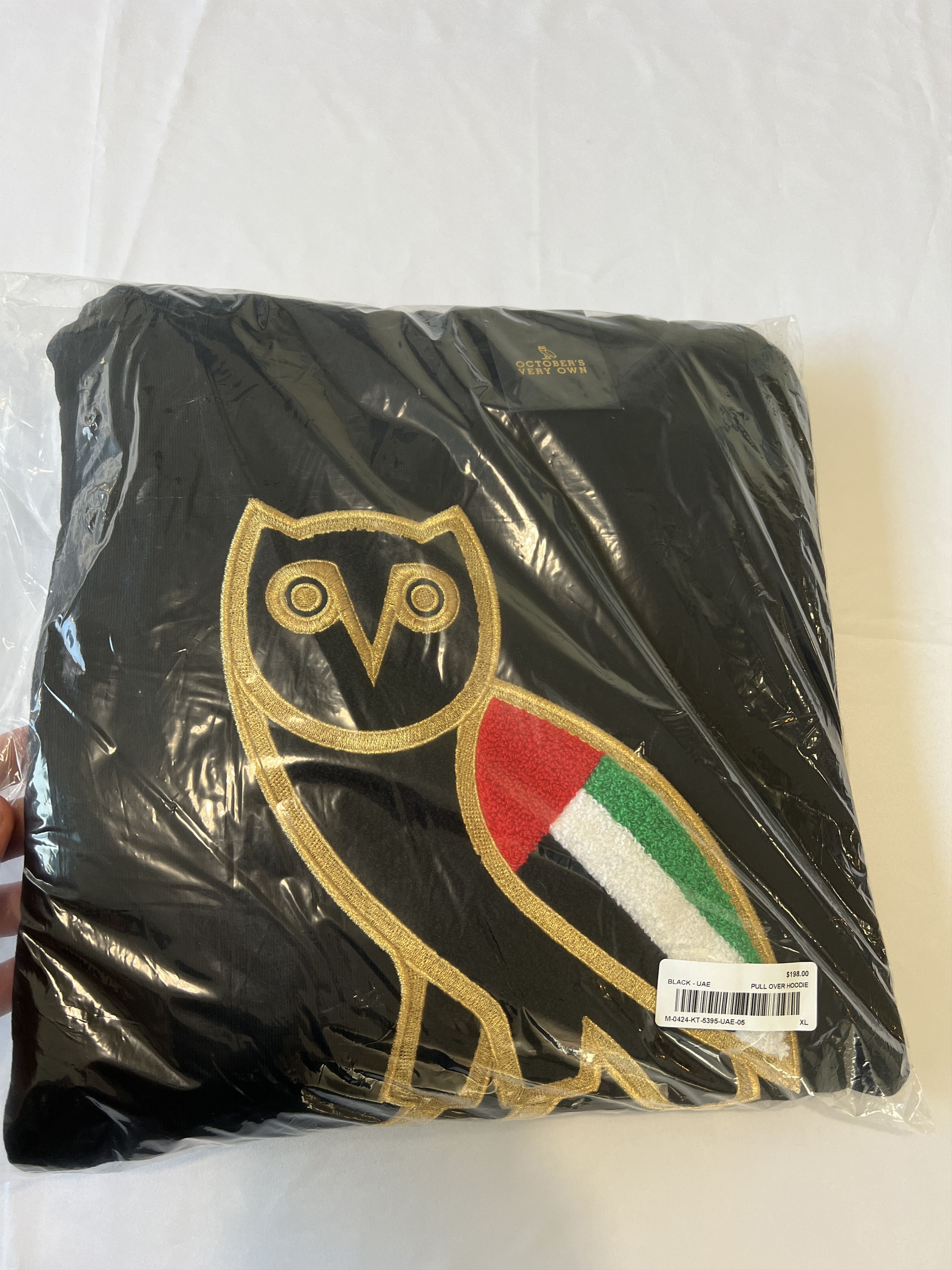 Drake OVO Dubai UAE OG OWL HOODIE 2024 BRAND NEW IN HAND XL Size US XL / EU 56 / 4 - 1 Thumbnail