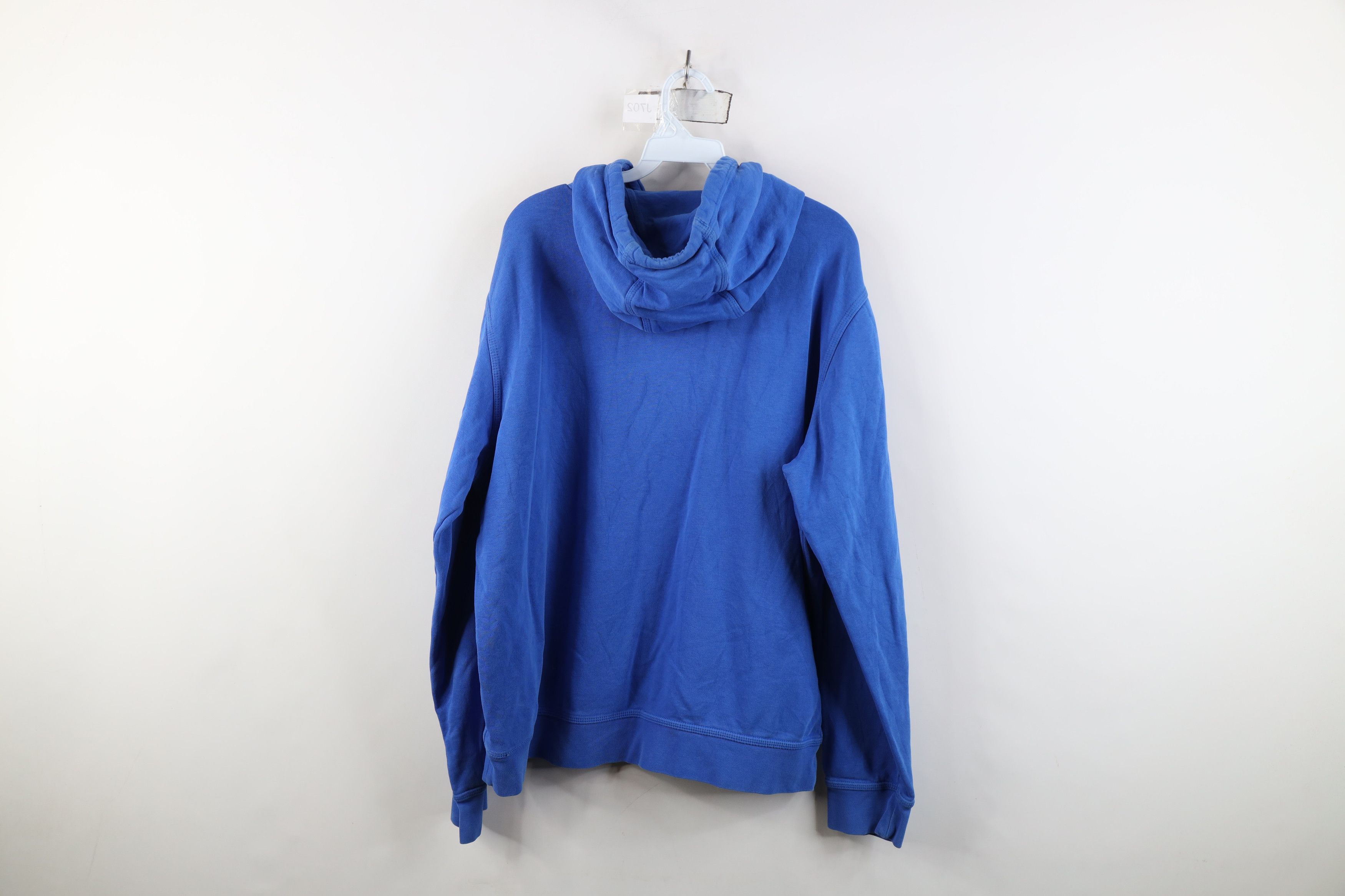 Nike Vintage Y2K Nike Mini Swoosh Hoodie Sweatshirt Royal Blue Size US XL / EU 56 / 4 - 11 Thumbnail