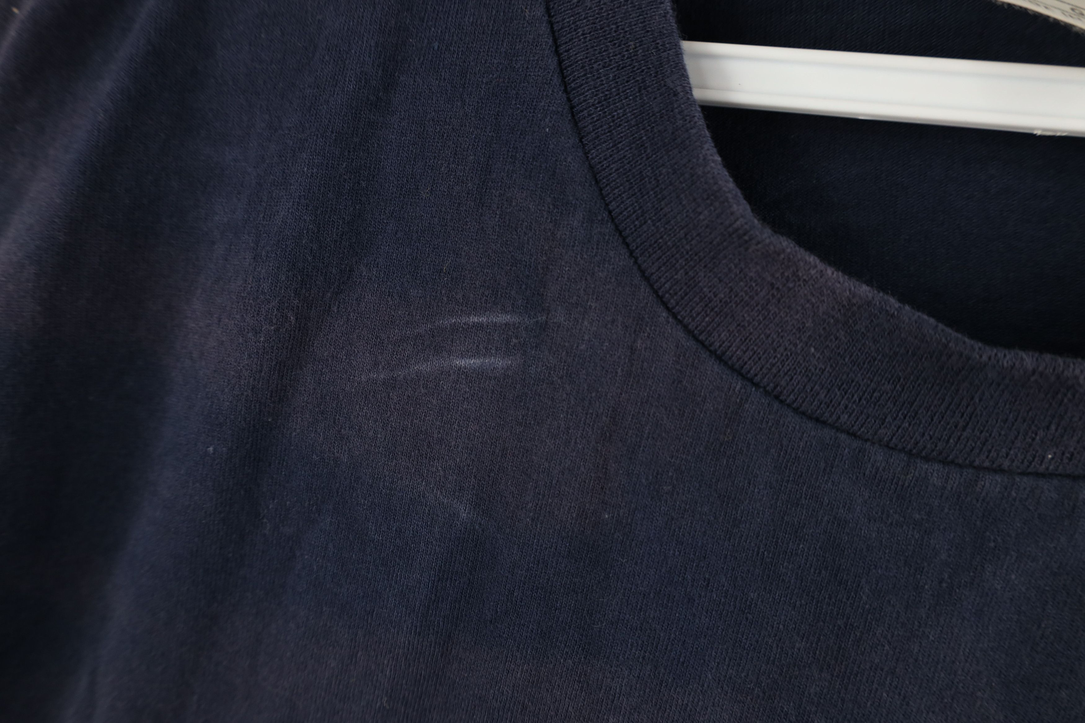 Nike × Vintage Vintage 90s Y2K Nike Scott Mini Swoosh Stencil T-Shirt Size US L / EU 52-54 / 3 - 10 Thumbnail
