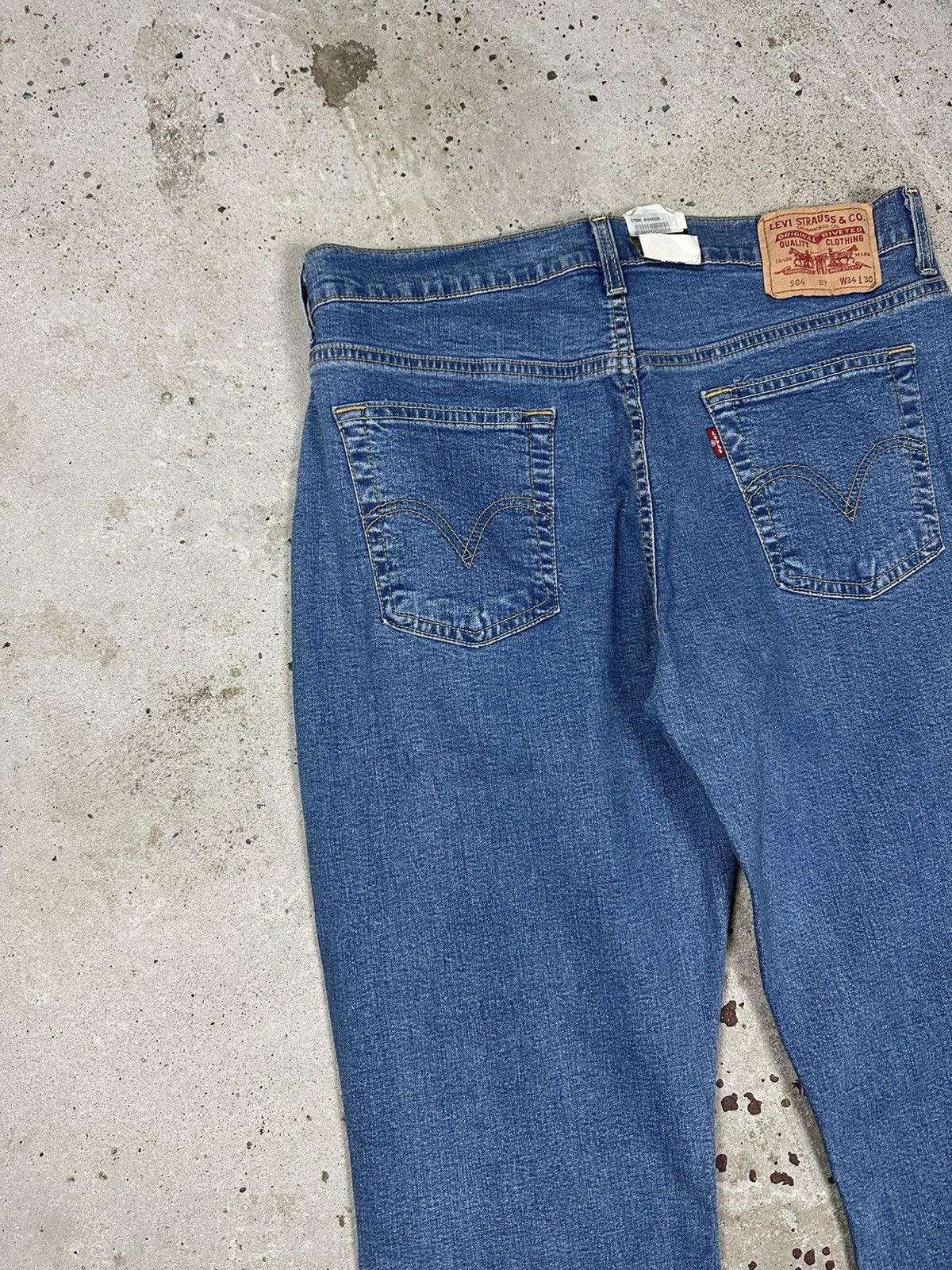 Levi's × Vintage DSWT Vintage 2003 Levi’s 584 Flare Bootcut Denim Pants Jeans Size US 32 / EU 48 - 11 Thumbnail