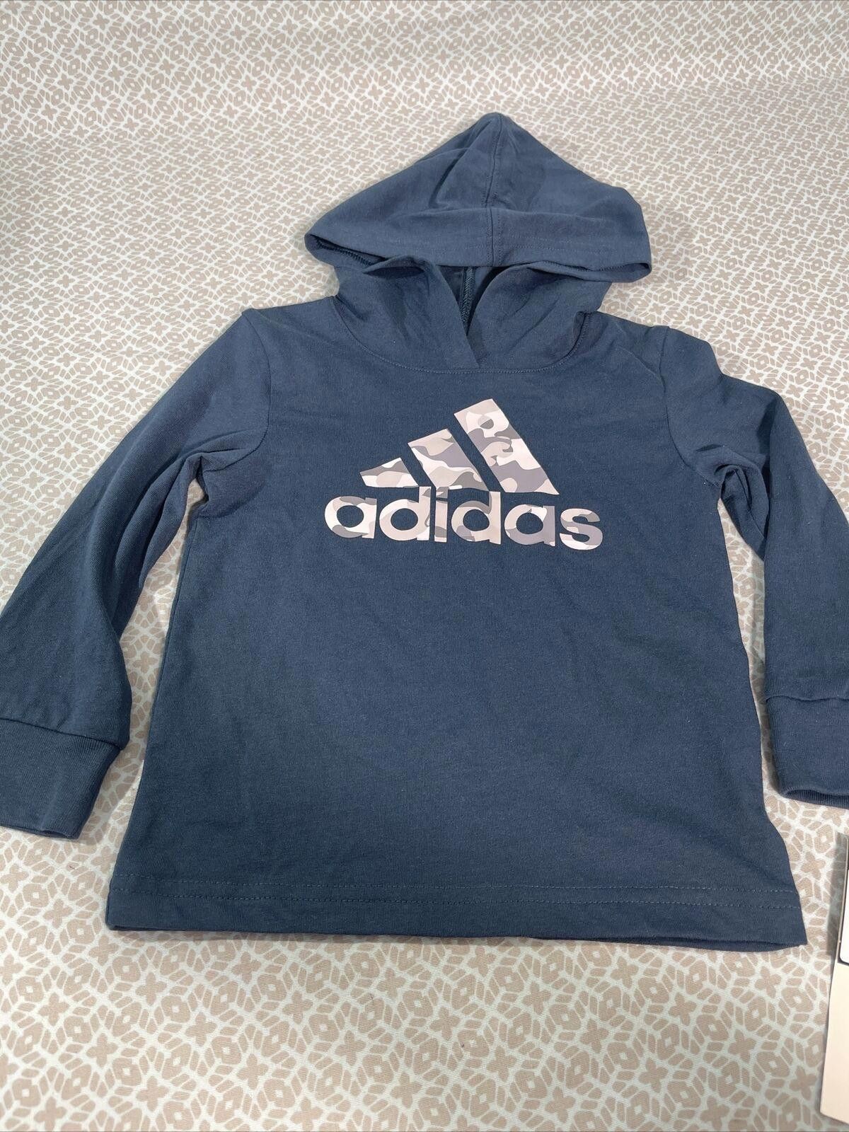 Adidas Adidas Little Boys 24M Pullover Hoodie Activewear Size US XXS / EU 40 - 6 Thumbnail