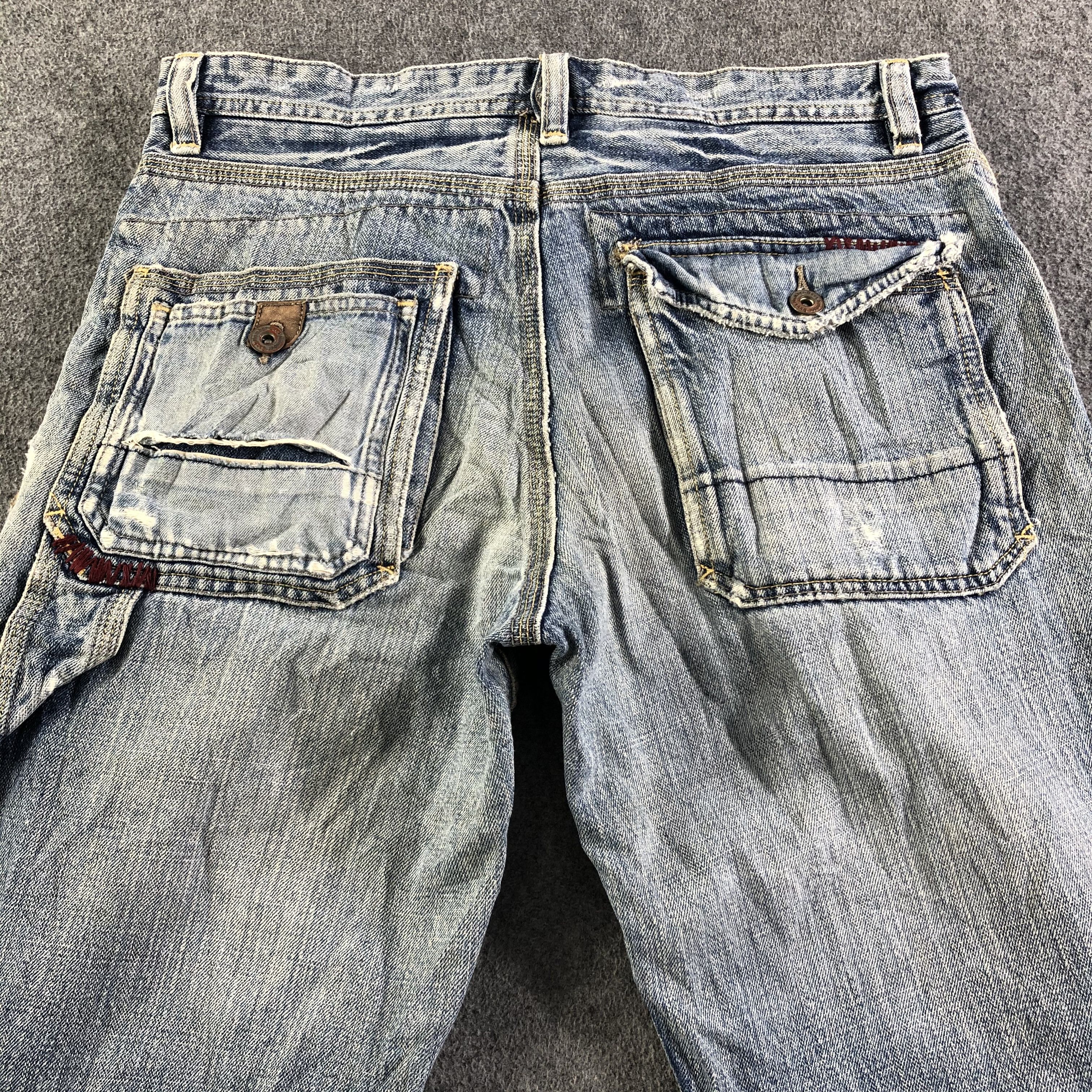 Vintage Vintage Back Number Jeans-J3636 Size US 33 - 4 Thumbnail
