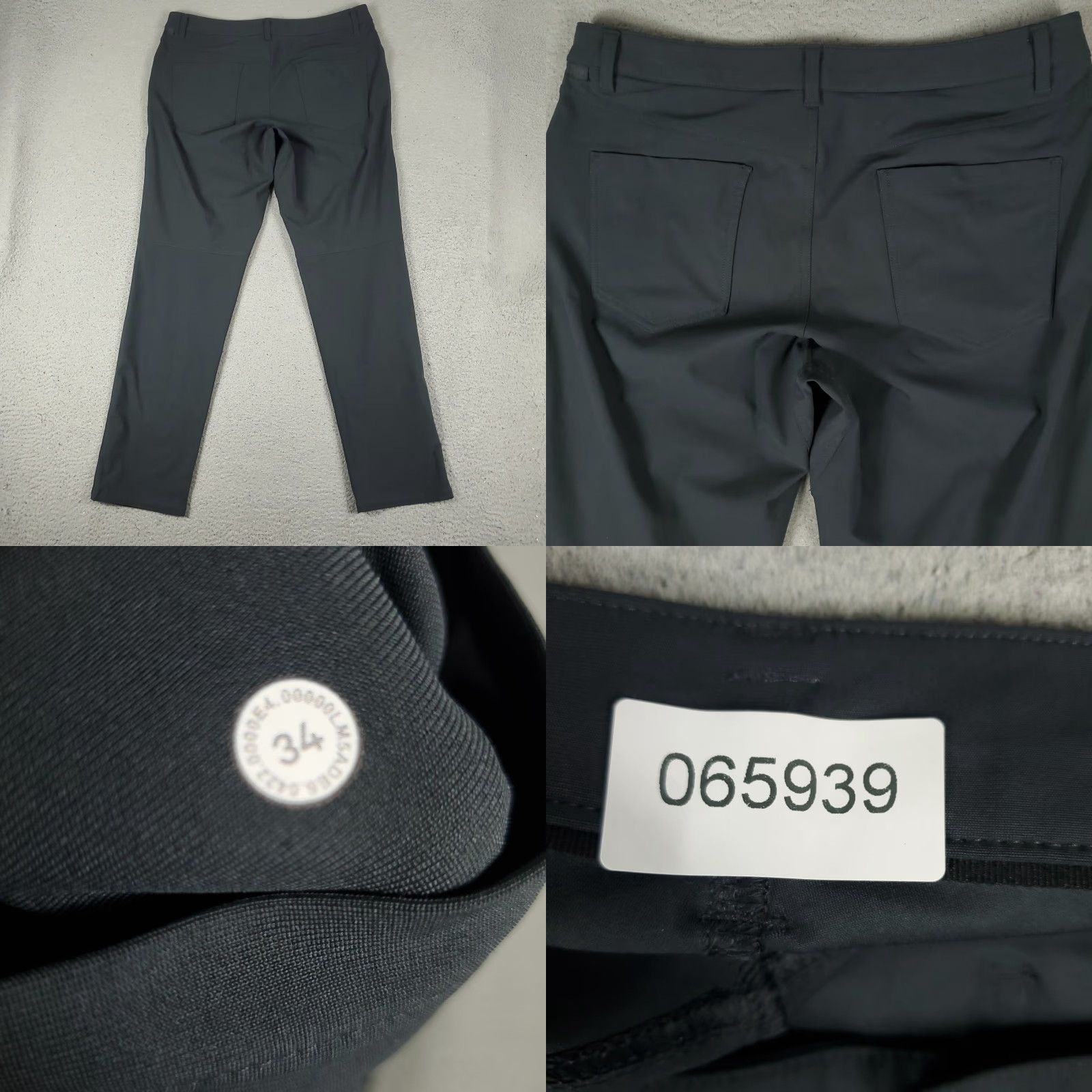 Lululemon Lululemon Pants Mens 34x32 Gray Commission Straight 5 Pocket Chino Trousers Size US 34 / EU 50 - 8 Thumbnail