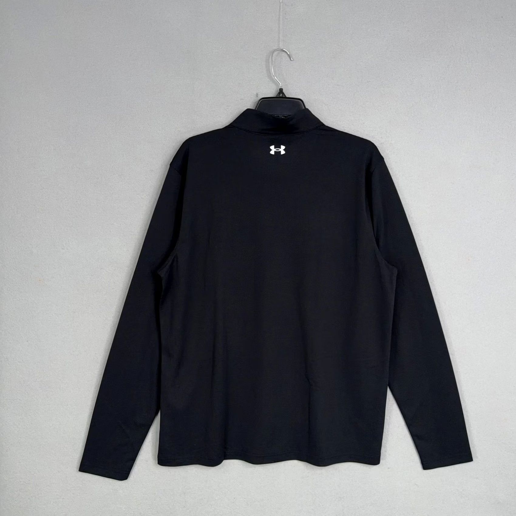 Under Armour Under Armour Pullover Mens Large Black 1/4 Zip Bryce Canyon Utah UPF 50 Hiking Mock Neck Long Sleeve Logo Size US L / EU 52-54 / 3 - 6 Thumbnail