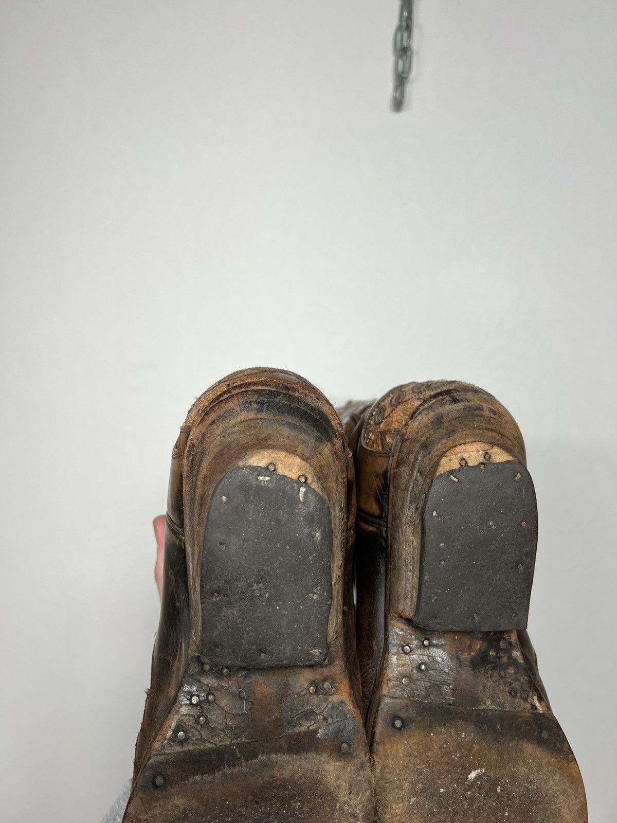 Vintage Vintage SENDRA Cowboy Leather Print Hand Tooled Boots Shoes Size US 10 / EU 43 - 15 Thumbnail