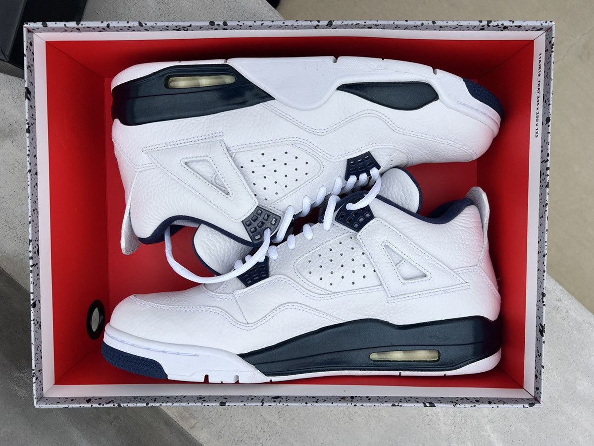 Jordan Brand Jordan 4 Retro LS Columbia Size US 12 / EU 45 - 1 Thumbnail