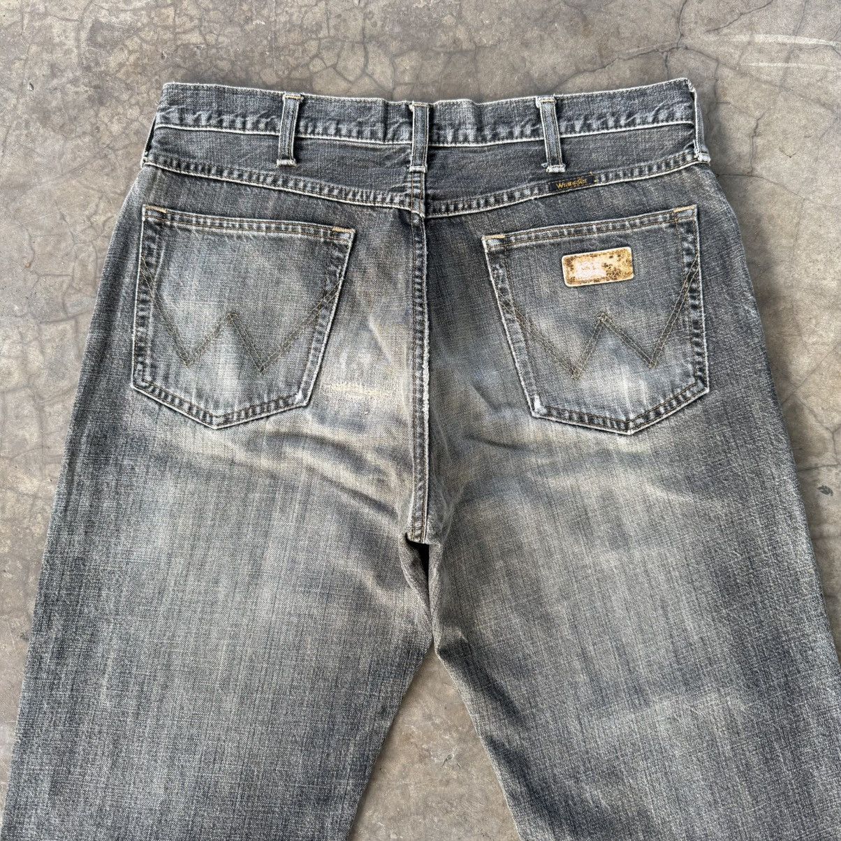 Japanese Brand W34x32 Vintage Japanese Faded Rusty Black Denim Jean Pants Size US 34 / EU 50 - 9 Thumbnail