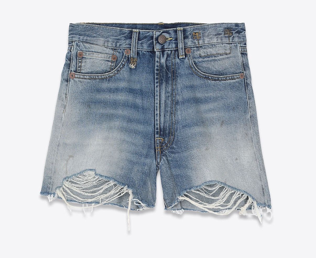 R13 R13 Rose Baggy Shorts Size 27" / US 4 / IT 40 - 1 Thumbnail