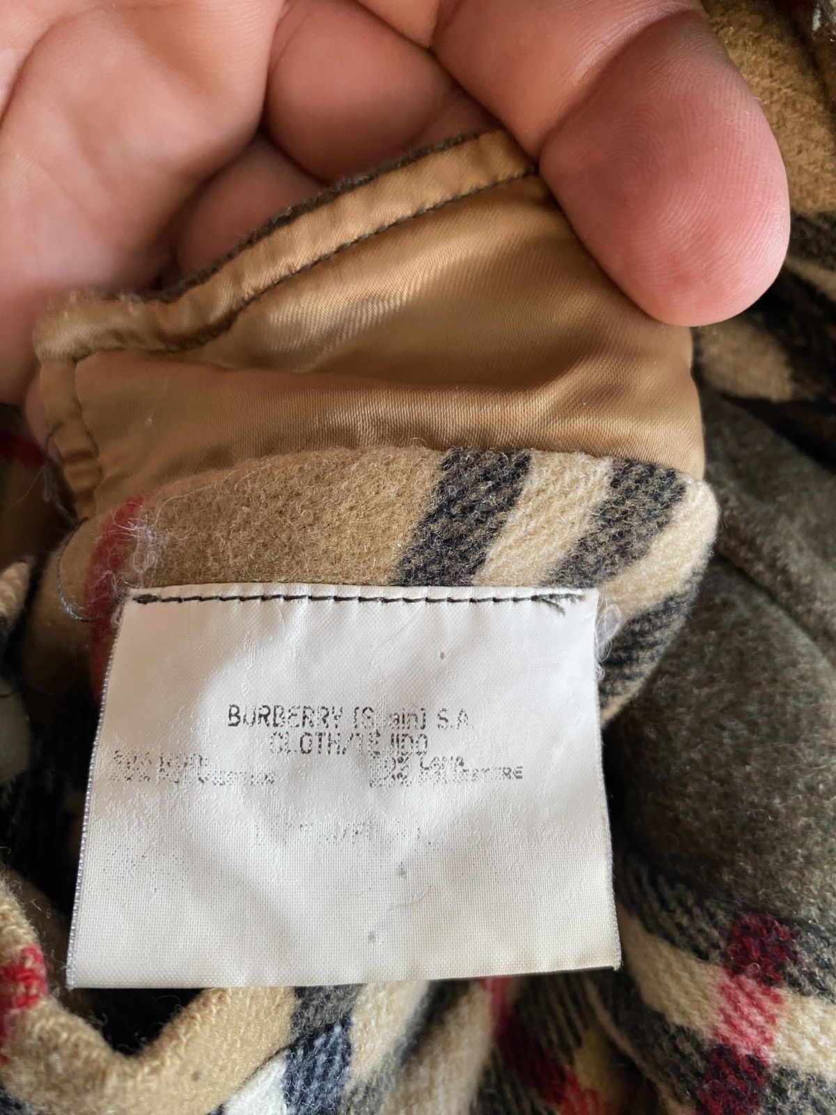 Burberry BURBERRY LONDON Overcoat Merino Wool Jacket Coat Men's Size US M / EU 48-50 / 2 - 10 Thumbnail