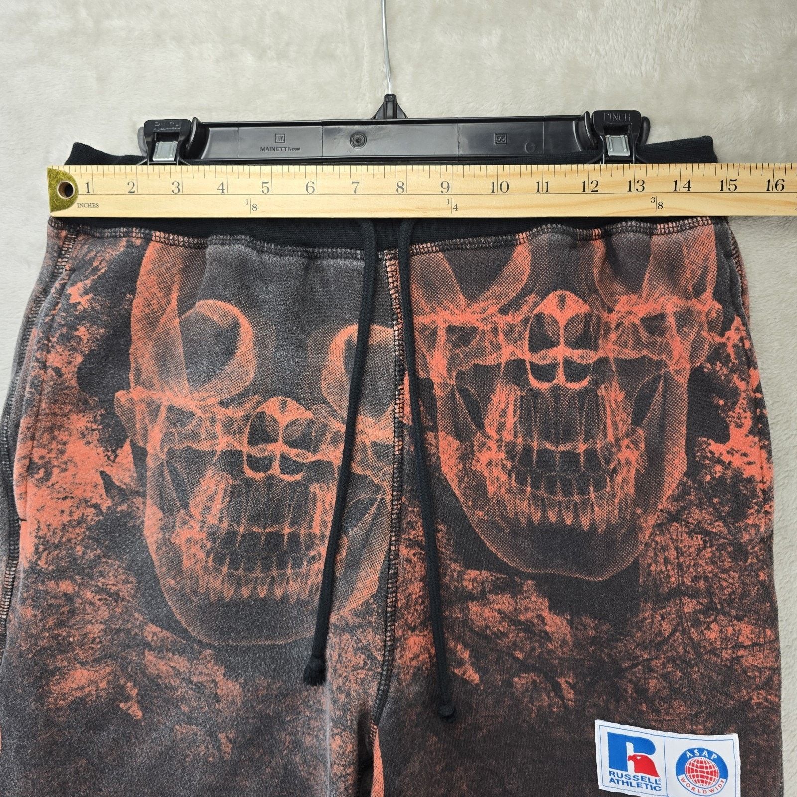 Russell Athletic Russell Athletic ASAP Rocky Sweatpants Small Skull *FADED* Size US 30 / EU 46 - 10 Thumbnail