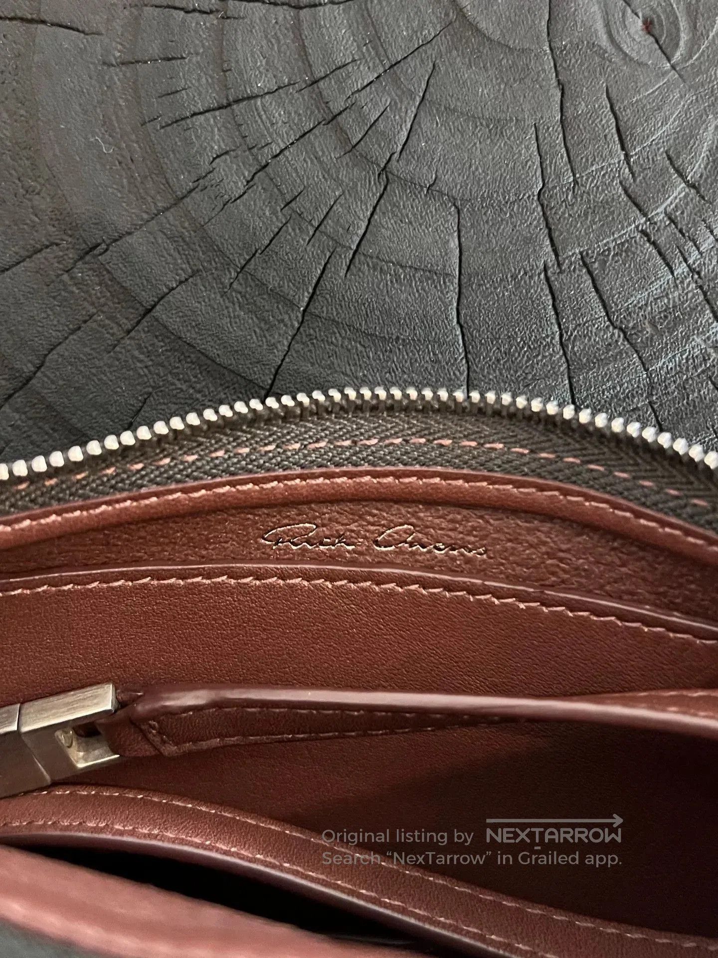 Rick Owens Rick Owens Red Cowhide Crossbody Bag. Size ONE SIZE - 6 Thumbnail