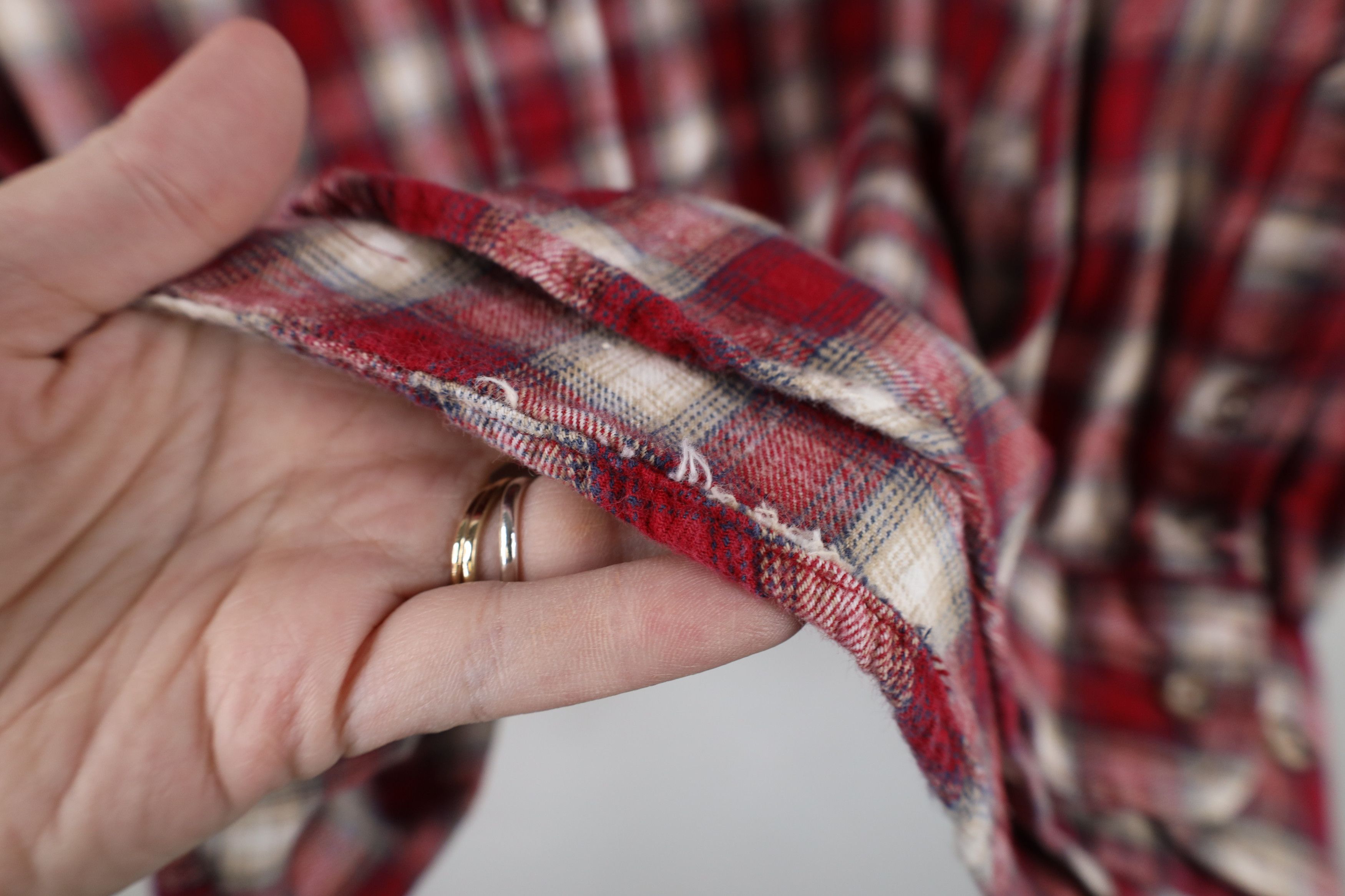 Vintage Vintage 90s Streetwear Flannel Collared Button Down Shirt Size US M / EU 48-50 / 2 - 8 Thumbnail
