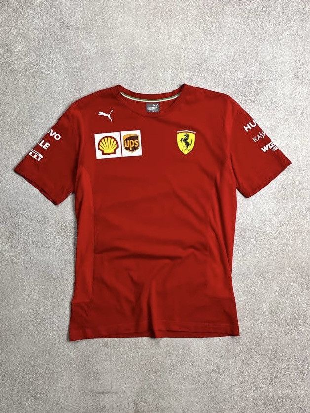 Vintage Vintage Ferarri F-1 Puma Racing T-shirt S Size US S / EU 44-46 / 1 - 1 Thumbnail
