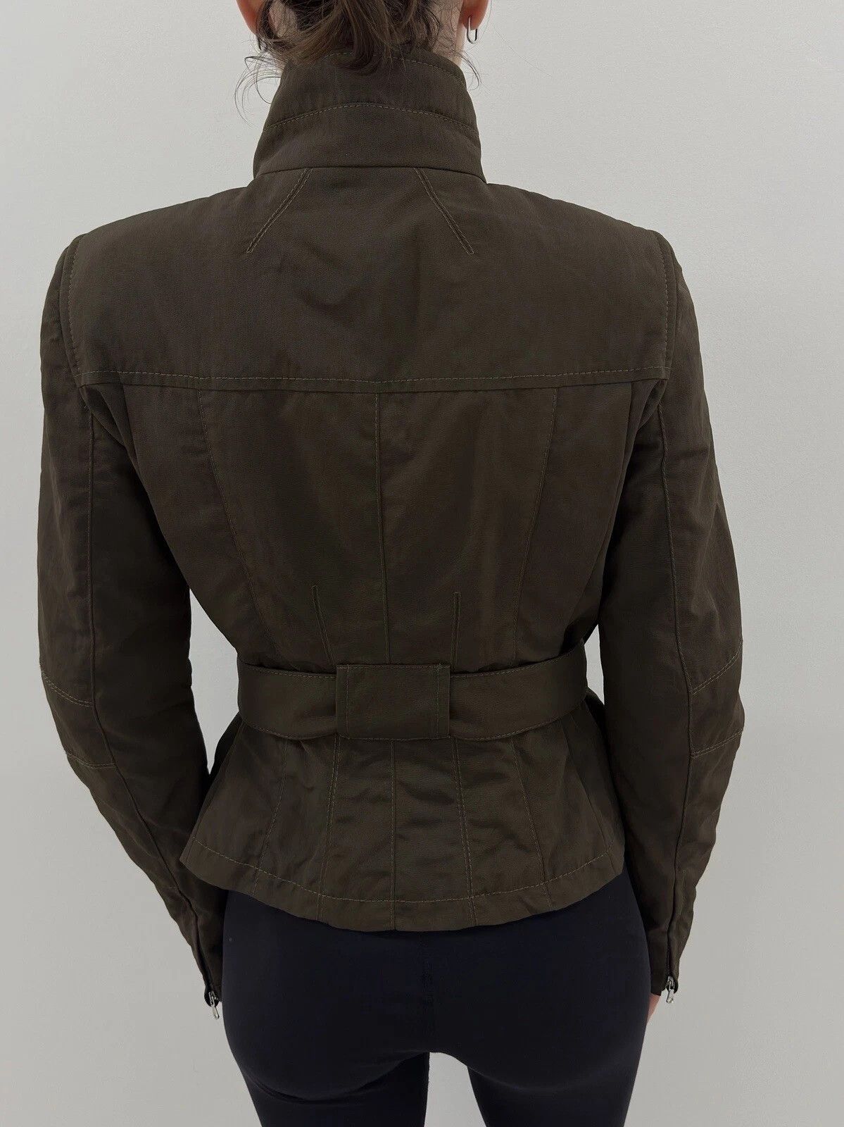 STRENESSE STRENESSE BLUE by GABRIELE STREHLE MOTO JACKET WOMENS Y2K Size S / US 4 / IT 40 - 8 Thumbnail