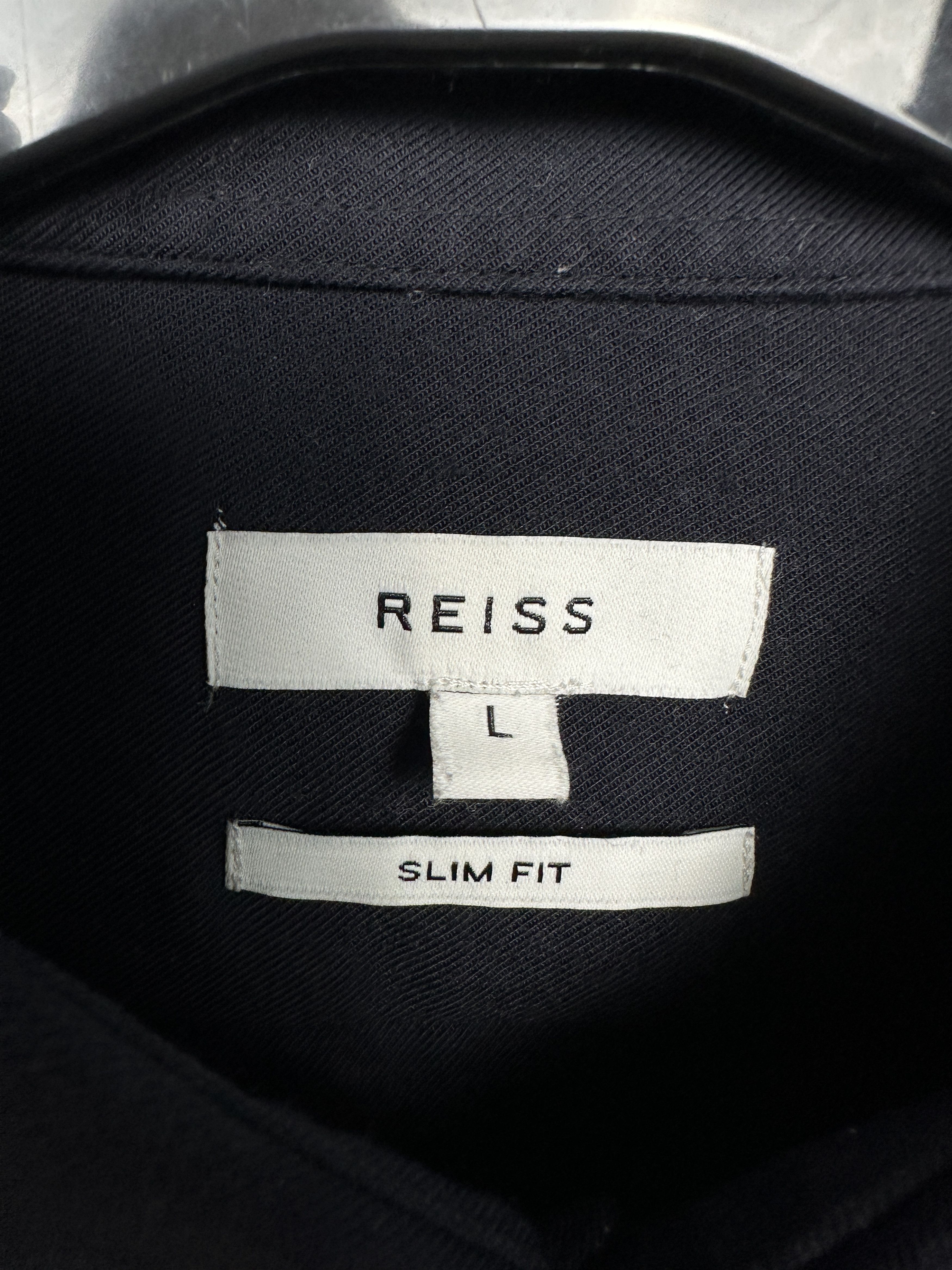 Reiss Reiss Mens Long Sleeve Shirt Slim Fit Size US L / EU 52-54 / 3 - 3 Thumbnail