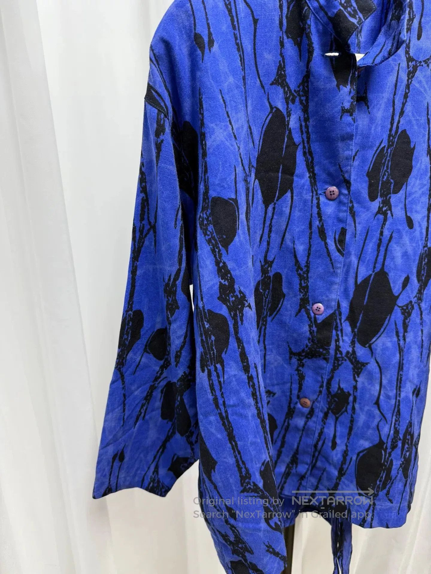 Issey Miyake Issey Miyake Tie-Dye Print Shirt. Size L / US 10 / IT 46 - 2 Thumbnail
