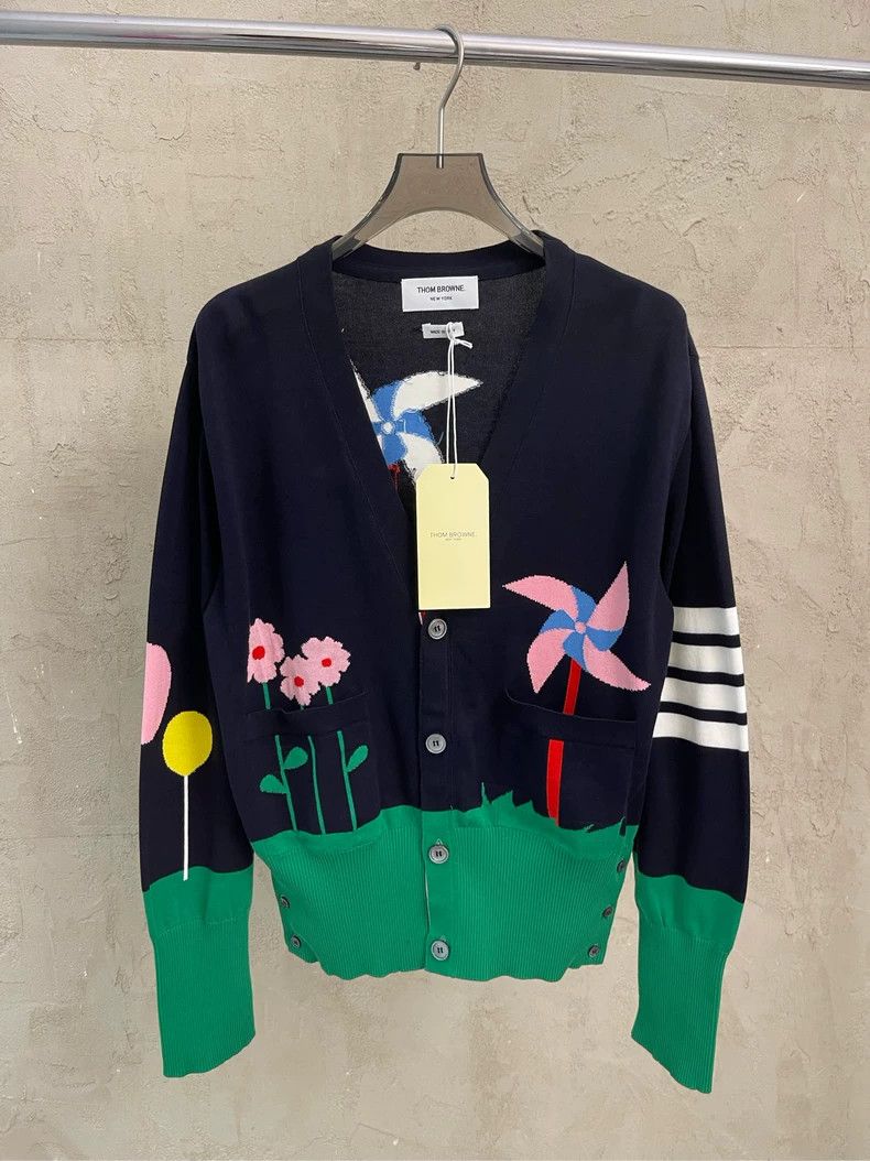 Thom Browne Thom browne Size 3 Tibetan green color-matched windmill h Size L / US 10 / IT 46 - 1 Thumbnail