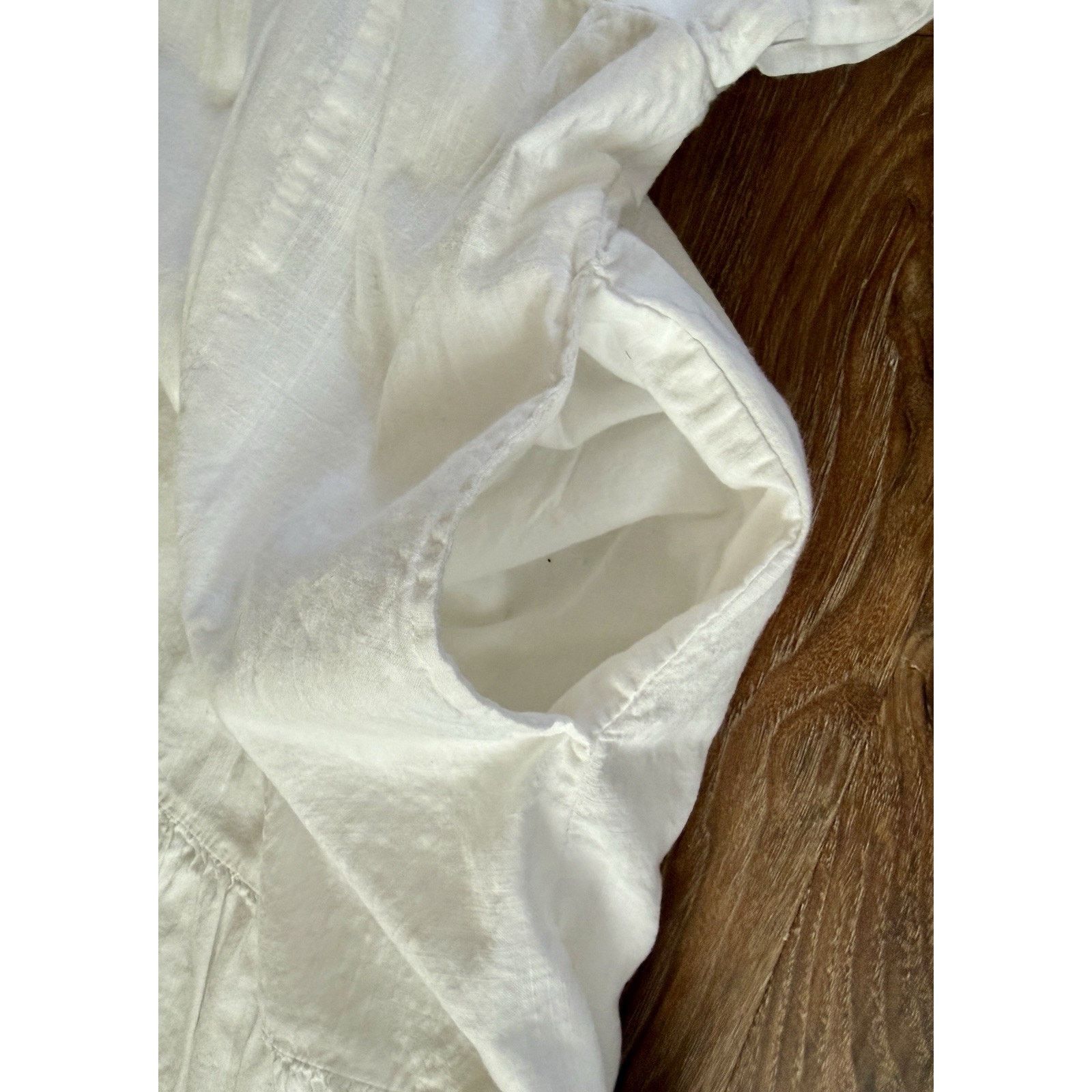 Other Knox Rose Women’s Dress XL White Embroidered Pockets GUC Size XL / US 12-14 / IT 48-50 - 9 Thumbnail
