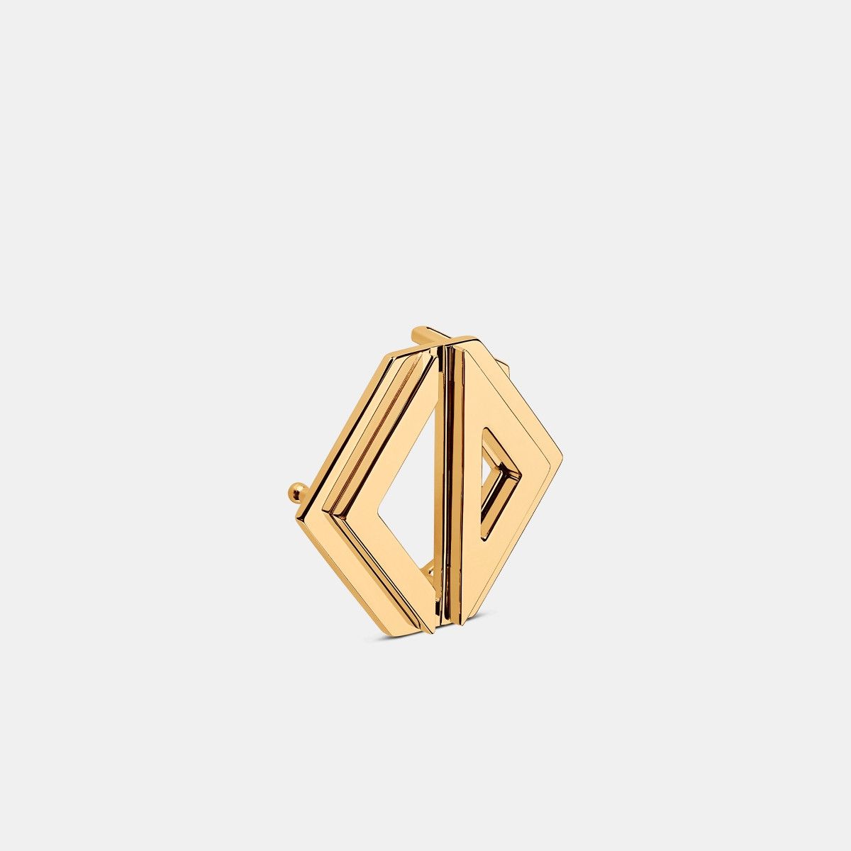 Dior o1bcso1str0126 Size: OS/Cd Diamond Belt Buckle in Golden Size ONE SIZE - 2 Thumbnail