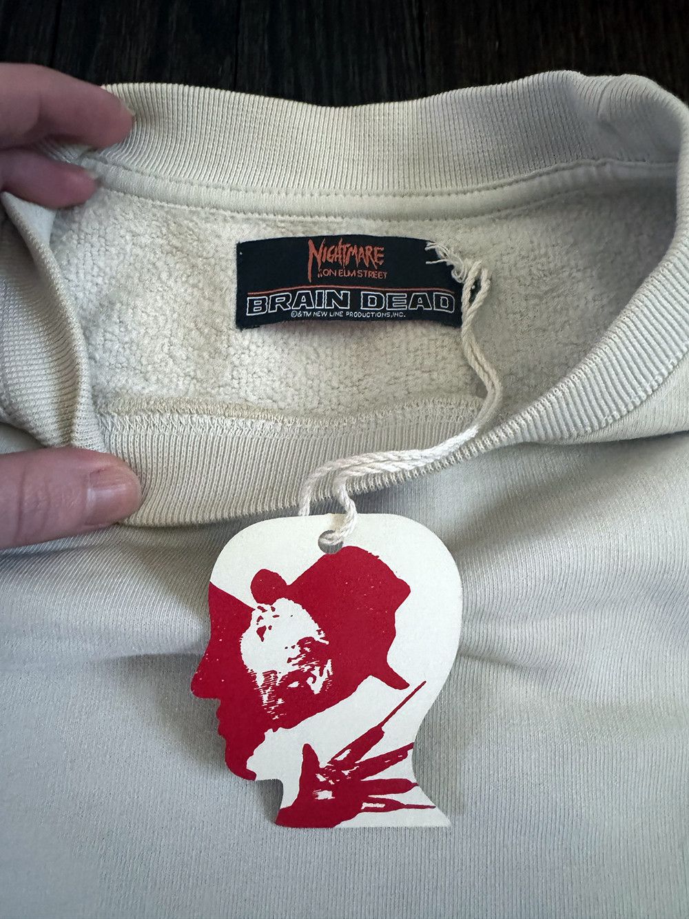 Brain Dead A Nightmare On Elm Street BRAIN DEAD crewneck Size US M / EU 48-50 / 2 - 7 Thumbnail