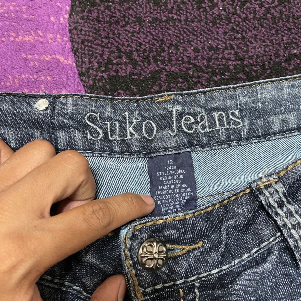 Japanese Brand Vintage Y2K Suko Jeans Archive Style Denim Jeans Size 34" / US 12 / IT 48 - 4 Thumbnail