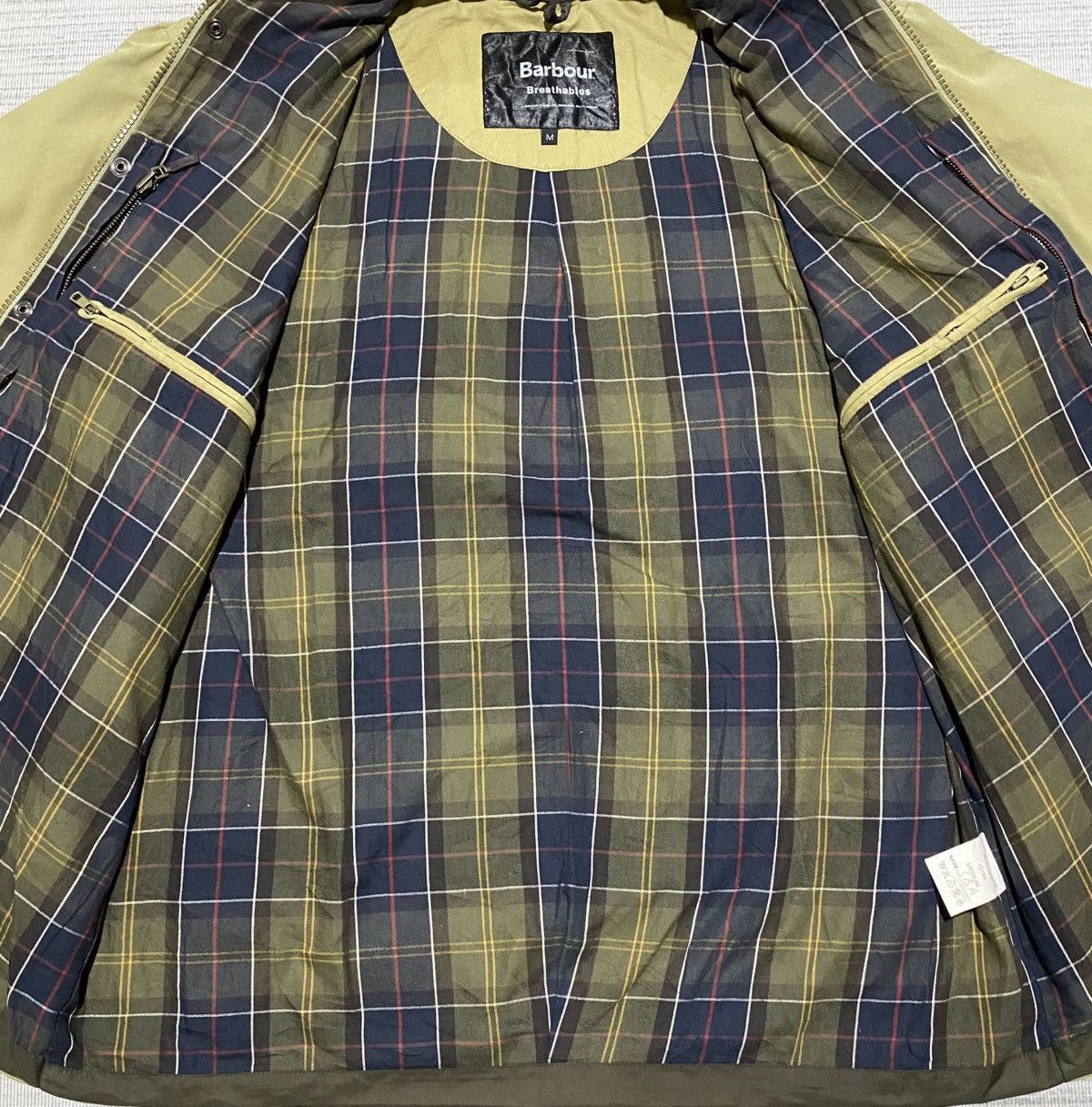 Barbour Barbour Breathables Beige Tan Coat Jacket Size US L / EU 52-54 / 3 - 3 Thumbnail