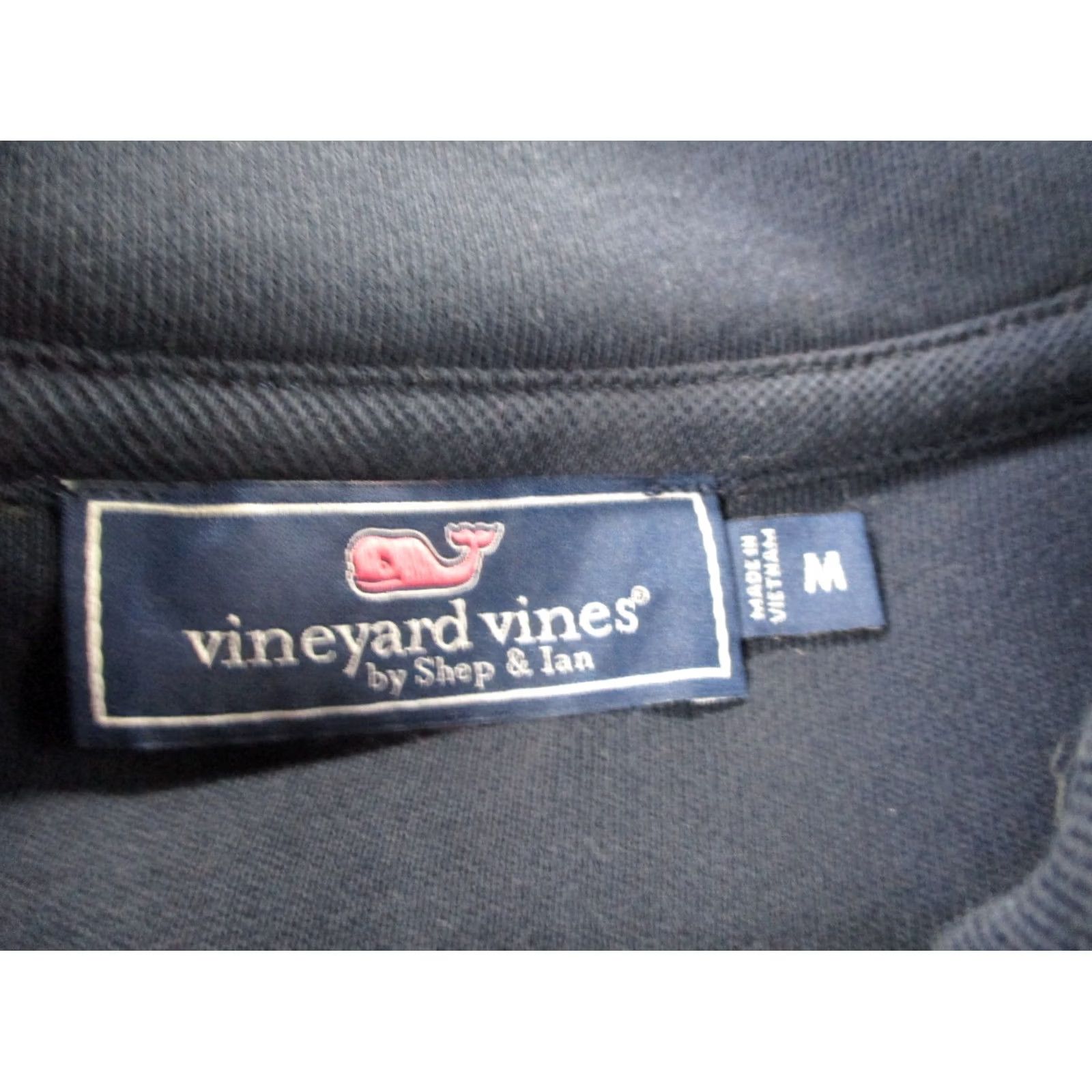 Vineyard Vines Vineyard Vines Jacket Mens M Blue Windbreaker 1/4 Zip Pockets Thermal Wind-Resistant Logo Regular Spring Fall Winter Classic Preppy Mens Size US M / EU 48-50 / 2 - 6 Thumbnail