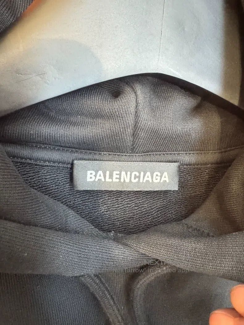 Balenciaga Balenciaga Logo Alphabet Printed Hooded Pocket Long Sleeve Size US S / EU 44-46 / 1 - 5 Thumbnail